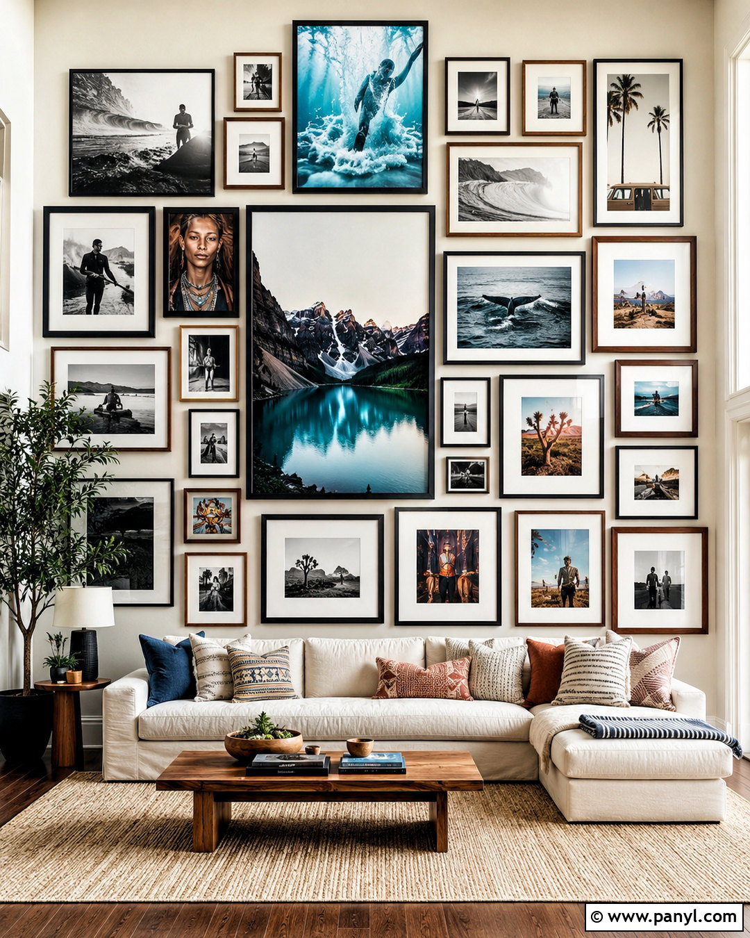 Floor To Ceiling Photo Gallery Wall - 20 my photo gallery ideas