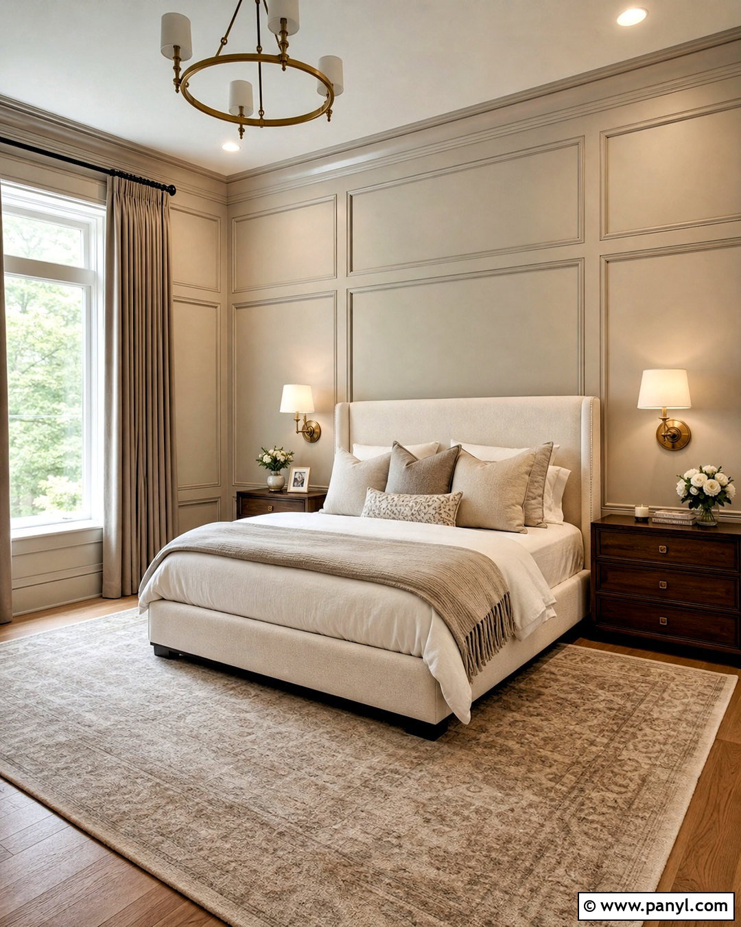 Floor To Ceiling Wainscoting Feature Wall - 20 high wainscoting ideas