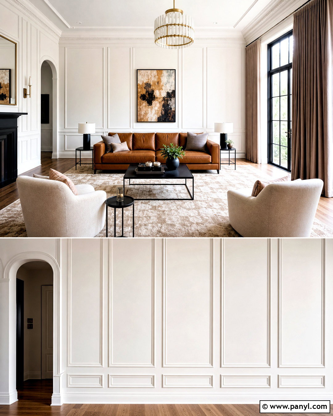 Floor To Ceiling Wall Moulding - 20 wall moulding ideas