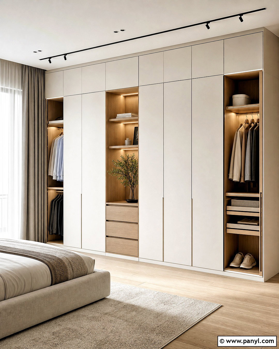 Floor-To-Ceiling Wardrobe - 20 trending wardrobe design ideas