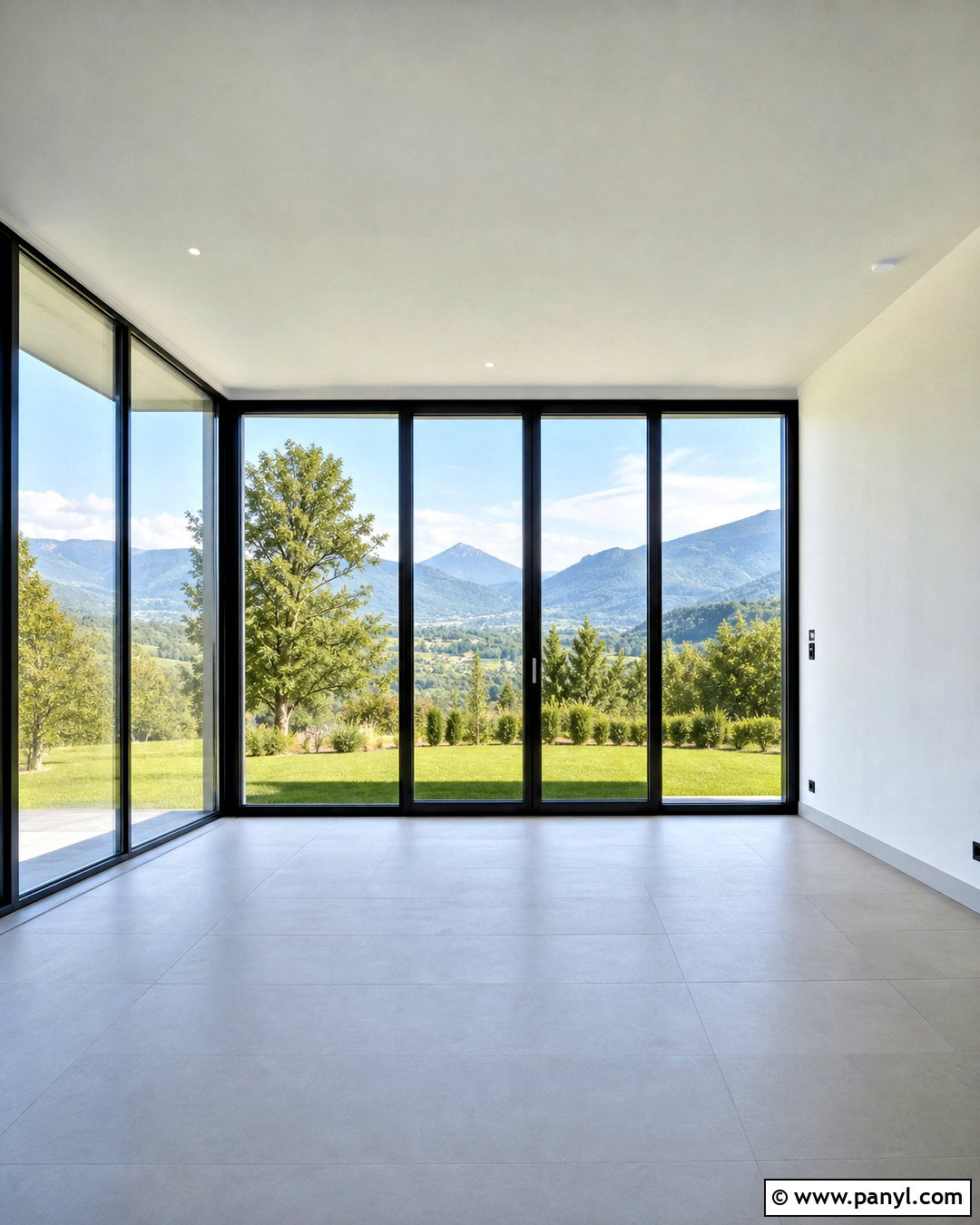 Floor-To-Ceiling Window Empty Room Background - 20 empty room background ideas