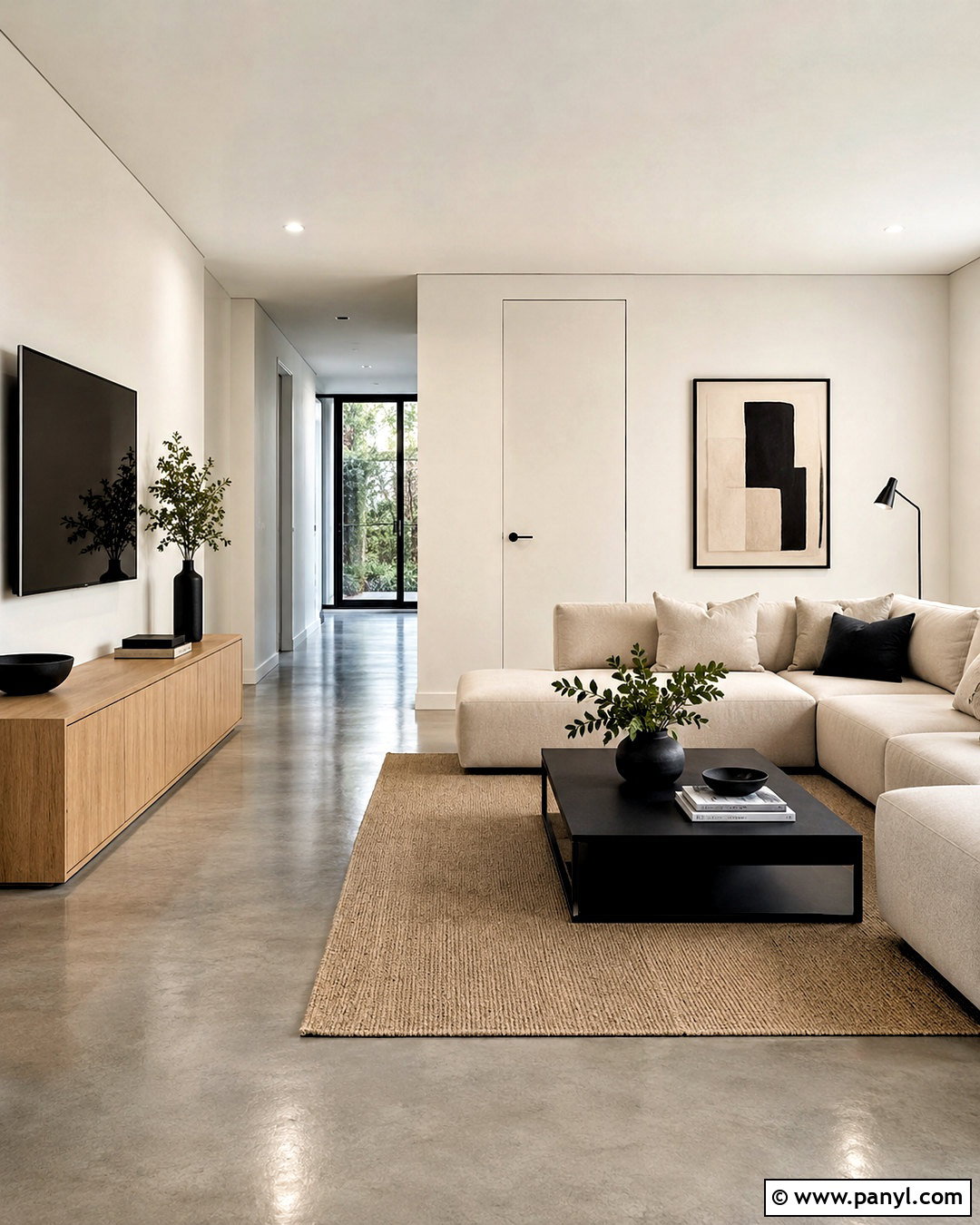 Flush Baseboards With Shadow Gaps - 20 modern baseboards and trim ideas