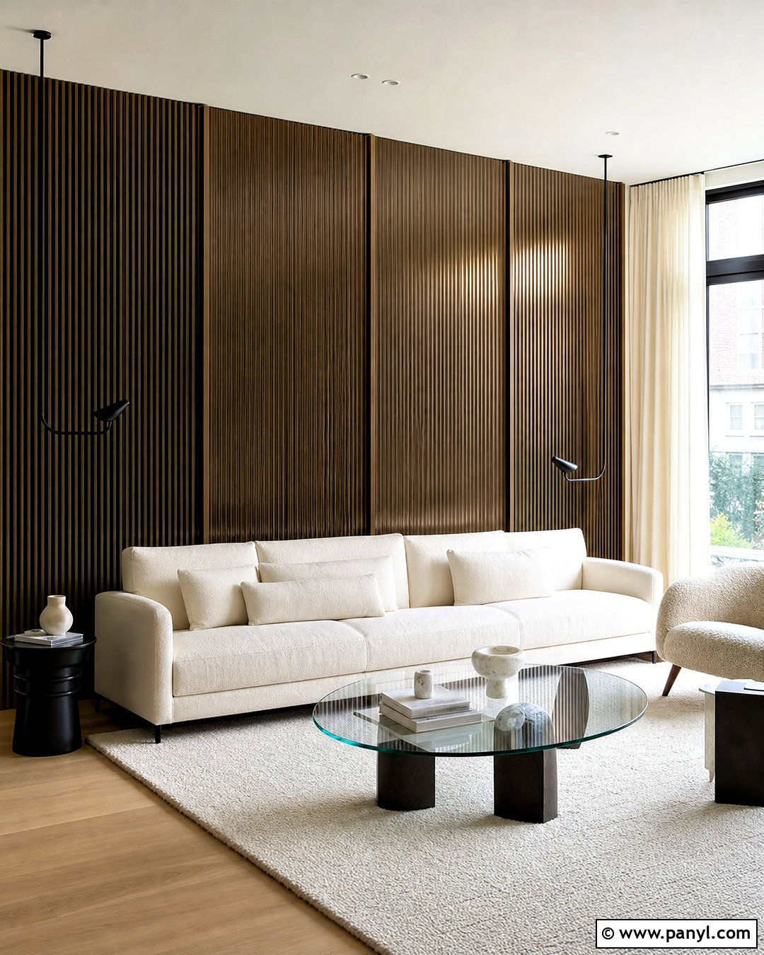 Fluted Bronze Wall Panels - 20 bronze wall ideas