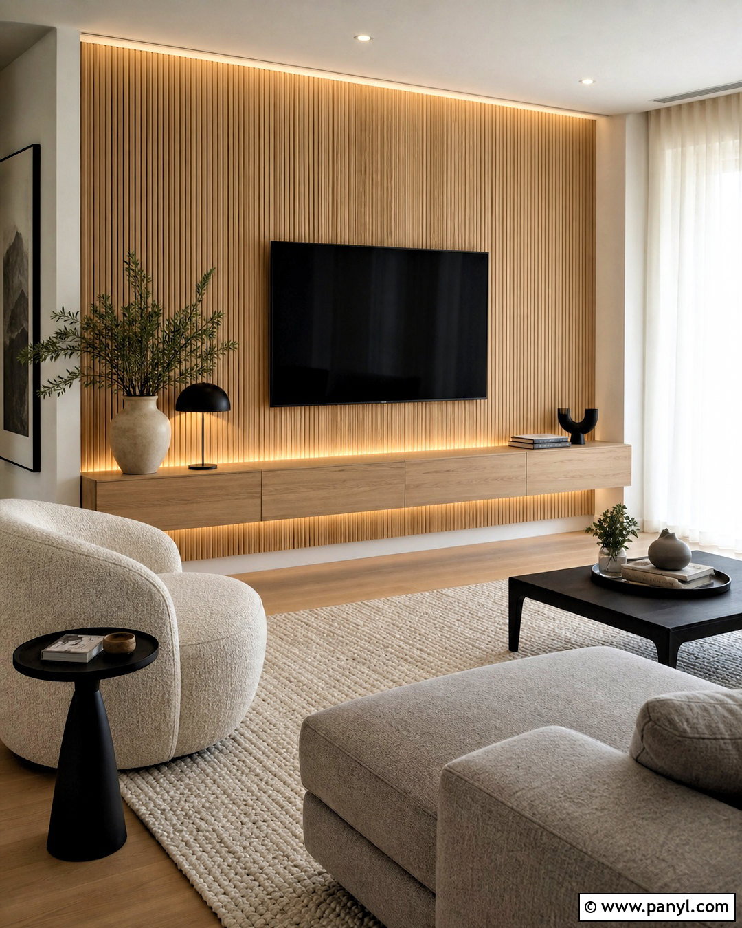 Fluted Wood Wall Texture - 20 interior wall texture pattern ideas