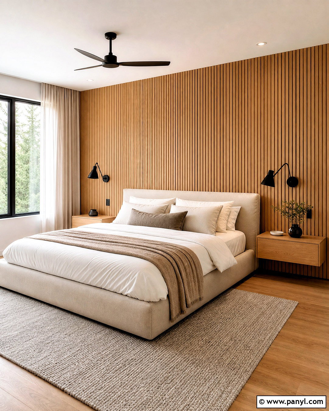 Fluted Wood Wall Texture - 20 how to texture a wall ideas