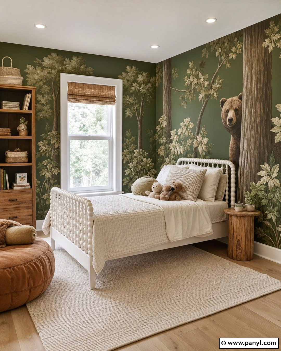 Forest Bear Accent Wall Paint - 20 Bear Wall Paint Ideas