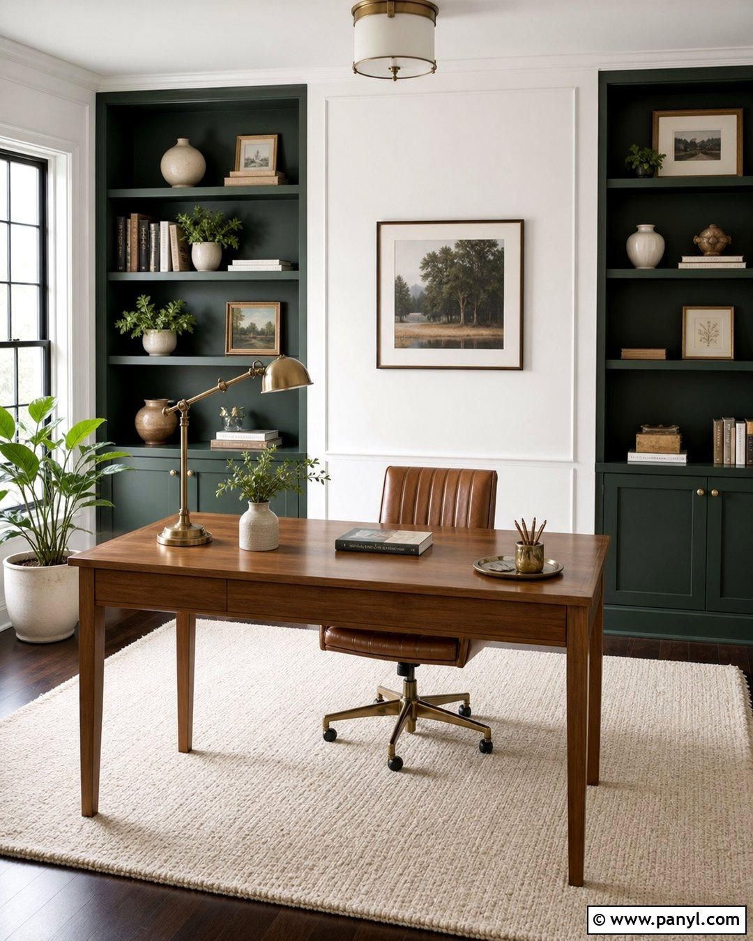 Forest Green Accent Color - 20 Best Accent Color For White Walls