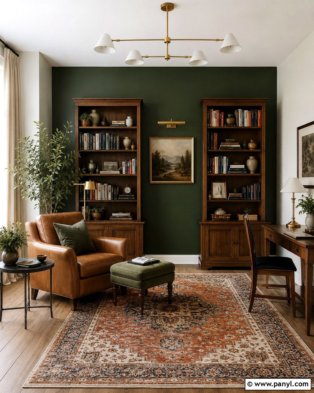 Forest Green Accent Wall - 20 Best Colors For Accent Walls