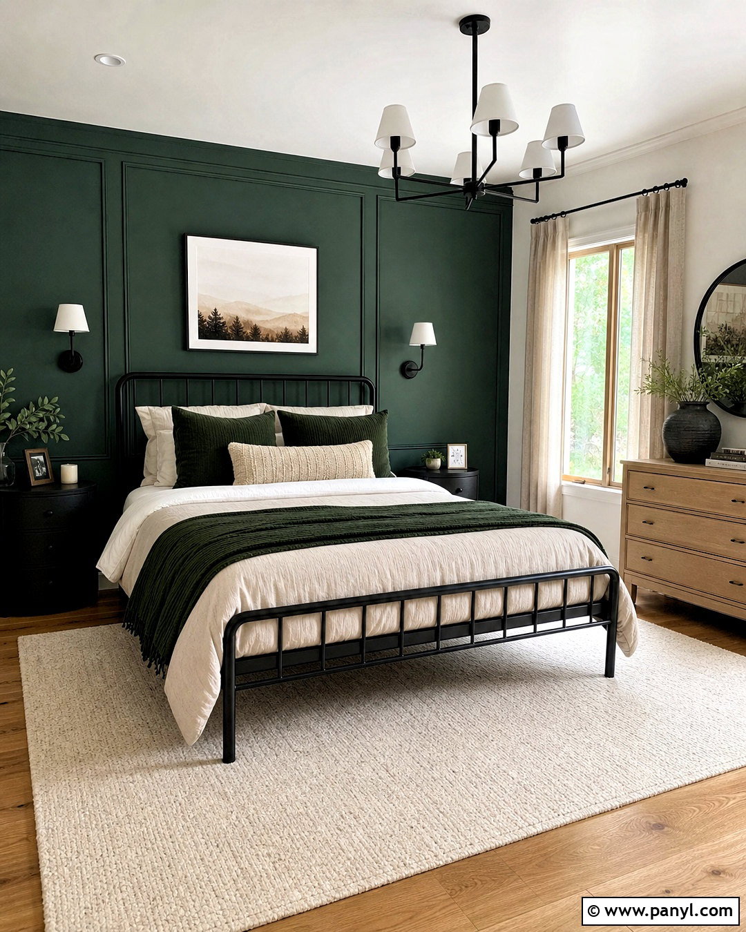 Forest Green And Black Bedroom - 20 forest green bedroom ideas