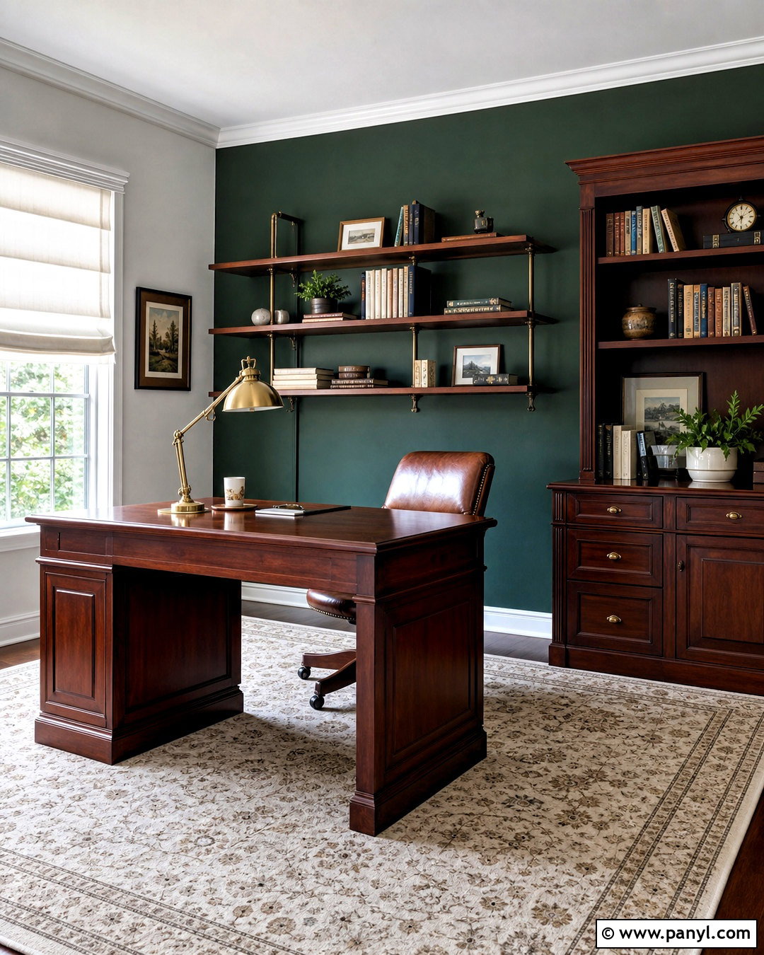 Forest Green And Cherry Wood Wooden Color Combination - 20 wooden colour combination ideas