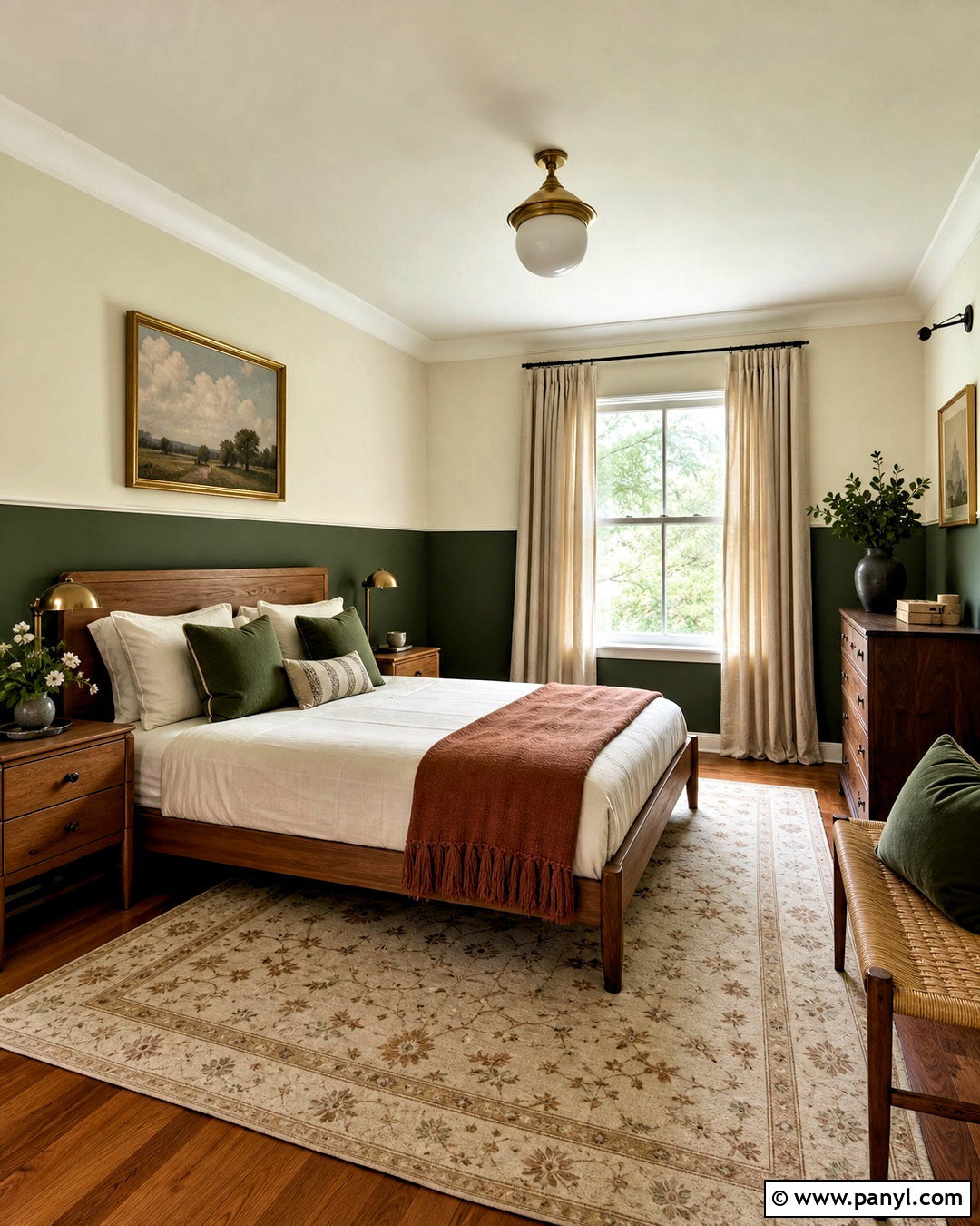 Forest Green And Cream Bedroom Paint - 20 paint for rooms bedrooms wall colors