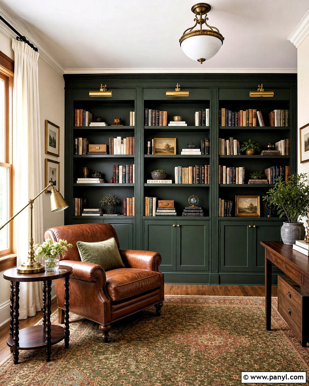 Forest Green And Cream Walls - 20 best colour combinations for walls