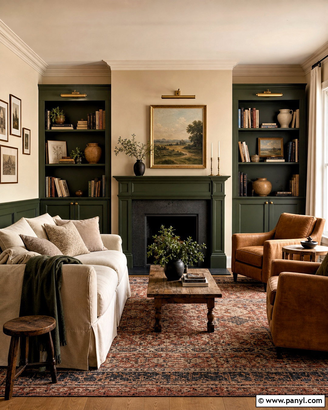 20 Two Tone Living Room Walls for a Chic, Fresh Designer Look