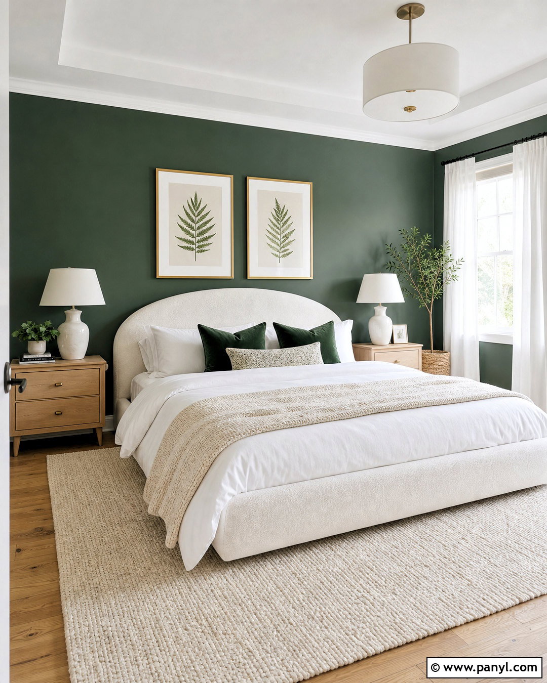 Forest Green And White Bedroom - 20 forest green bedroom ideas