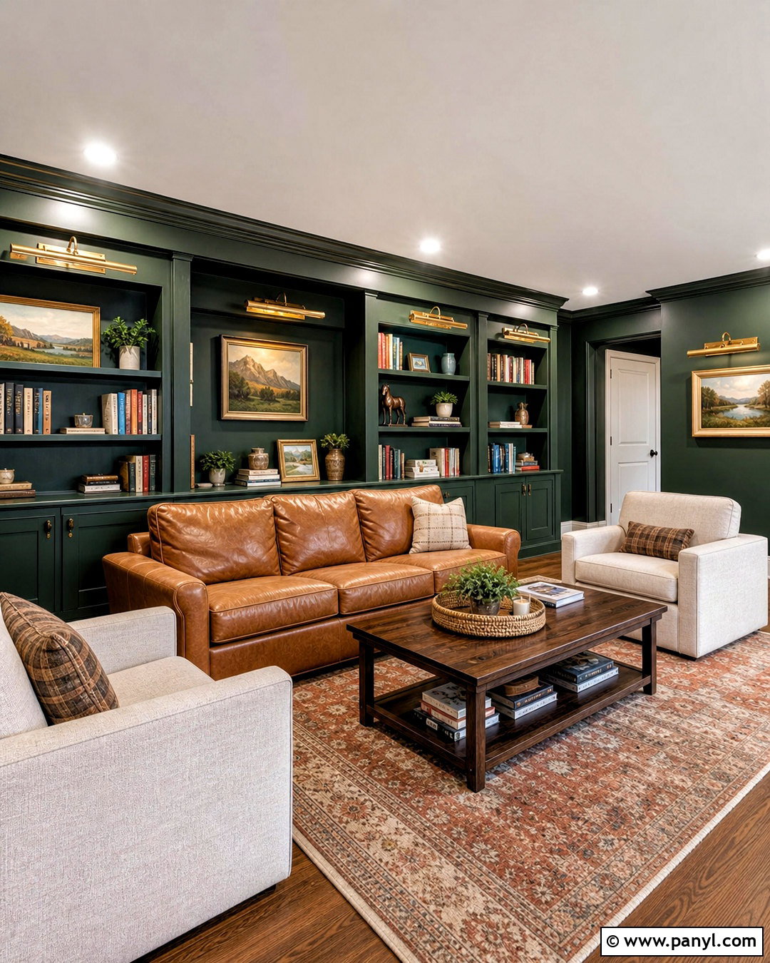 Forest Green Basement Walls - 20 basement wall colors