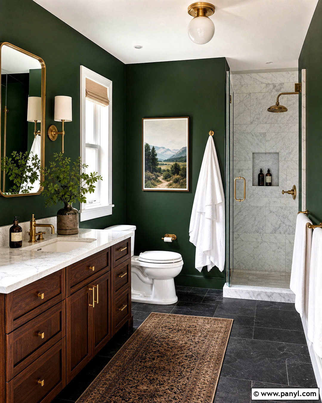 Forest Green Bathroom - 20 green bathroom paint colors