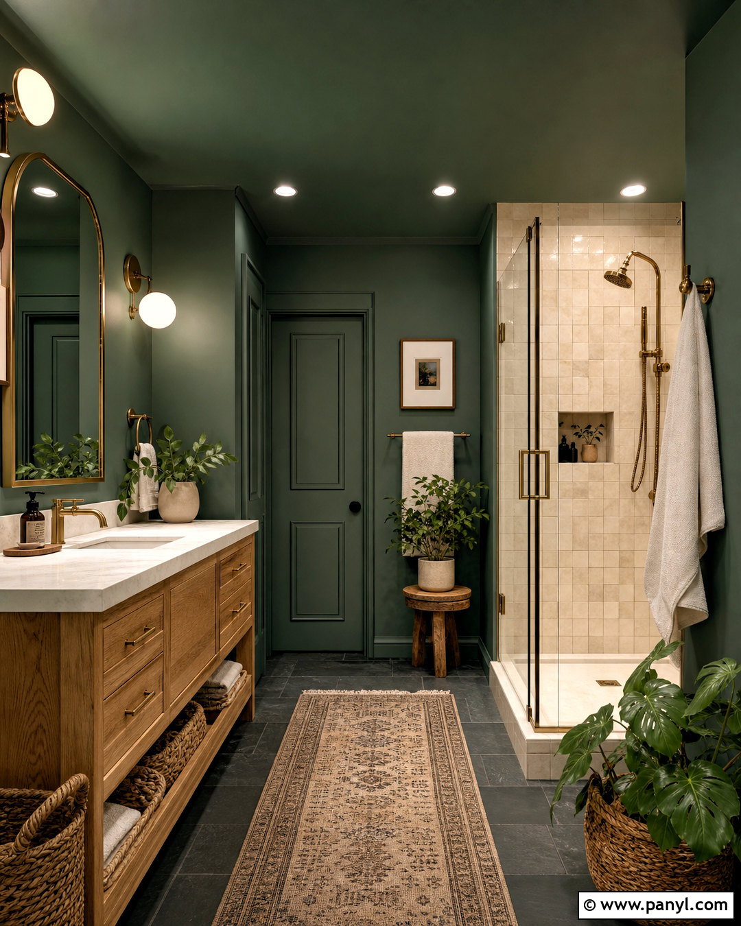 Forest Green Bathroom Paint - 20 moody bathroom paint colors