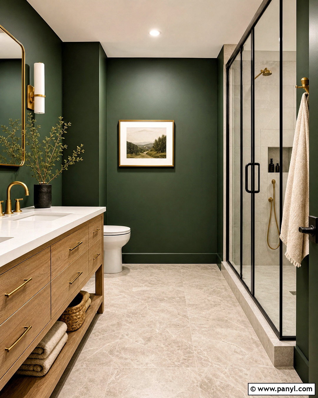 Forest Green Bathroom Paint - 20 popular bathroom paint colors