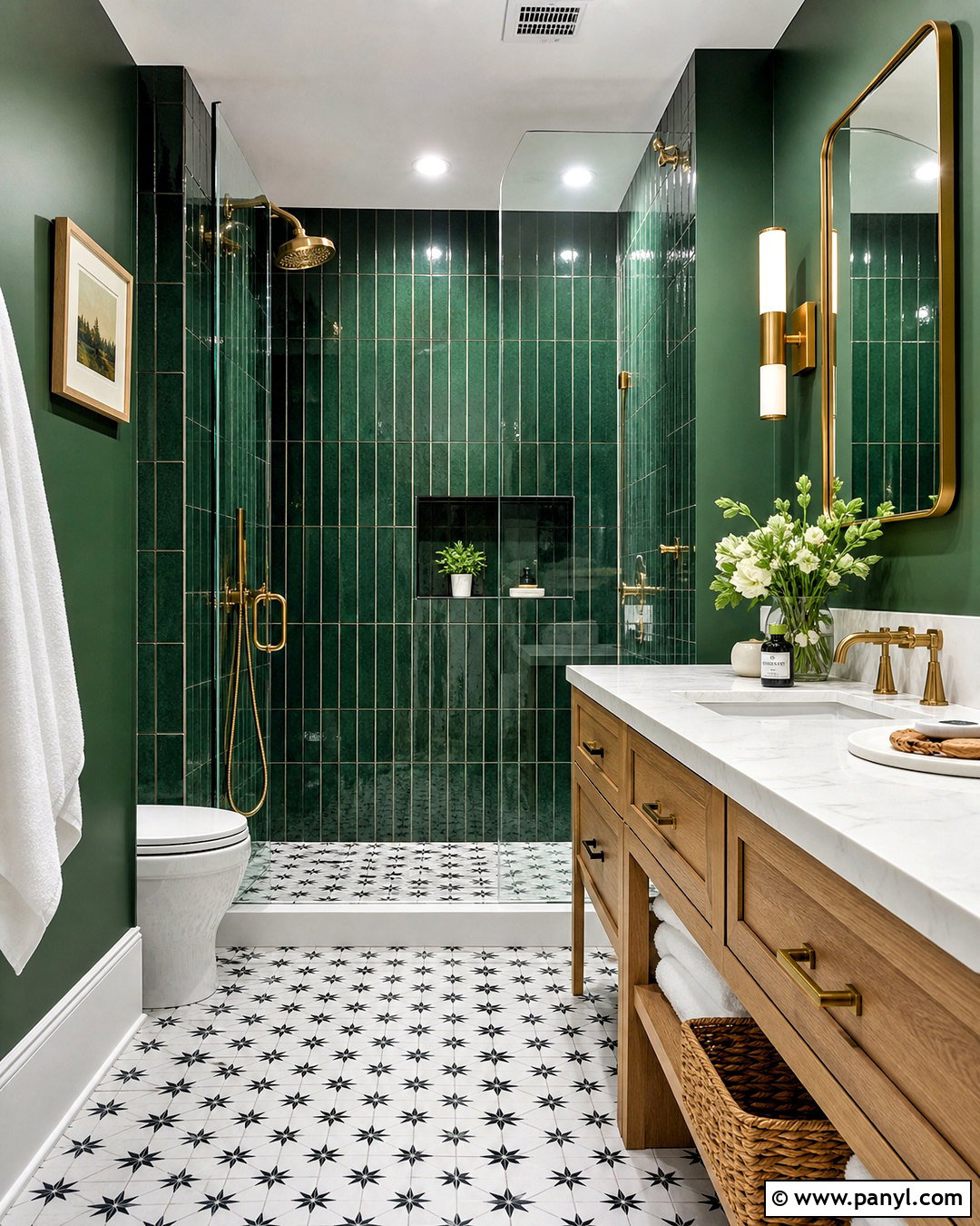 Forest Green Bathroom Tile - 20 forest green room ideas