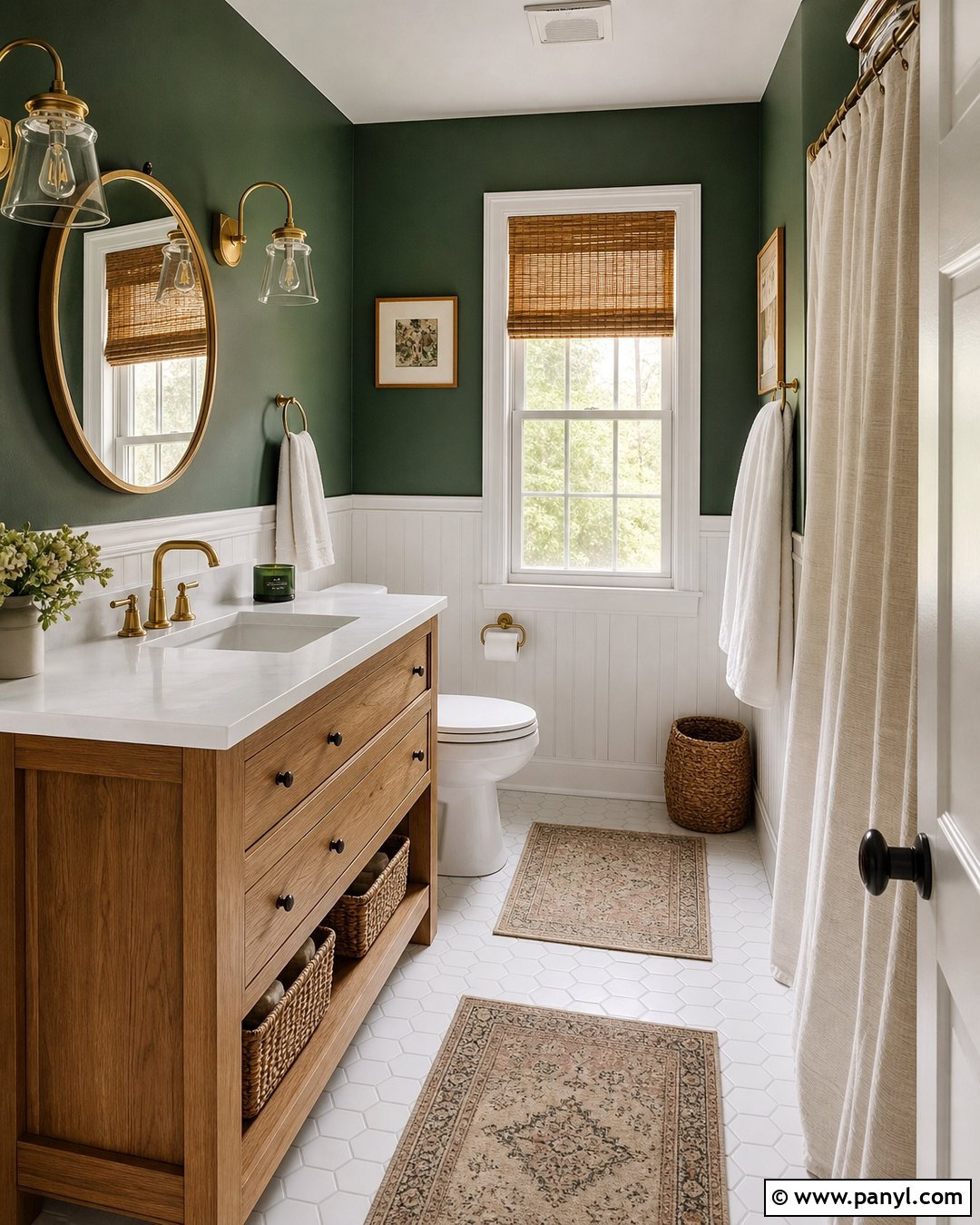 Forest Green Bathroom Walls - 25 Forest Green Wall Color Ideas