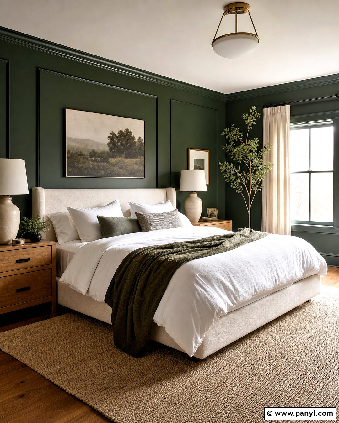 20 Green Bedroom Paint Colors for a Calm, Restful Retreat