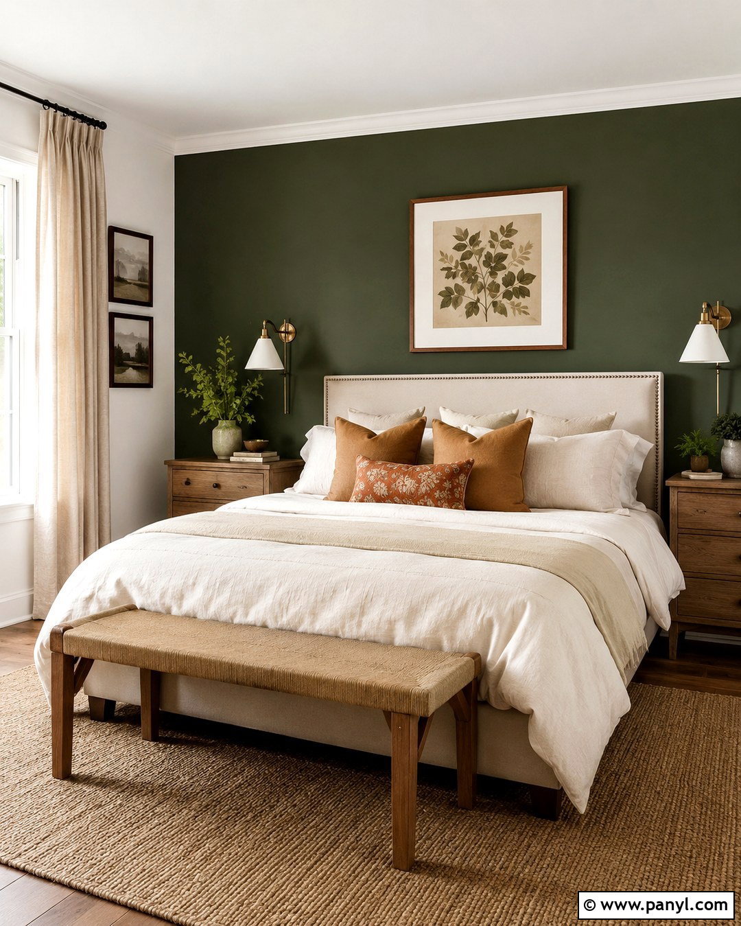 Forest Green Bedroom Accent Wall - 20 Best Green For Accent Wall Ideas