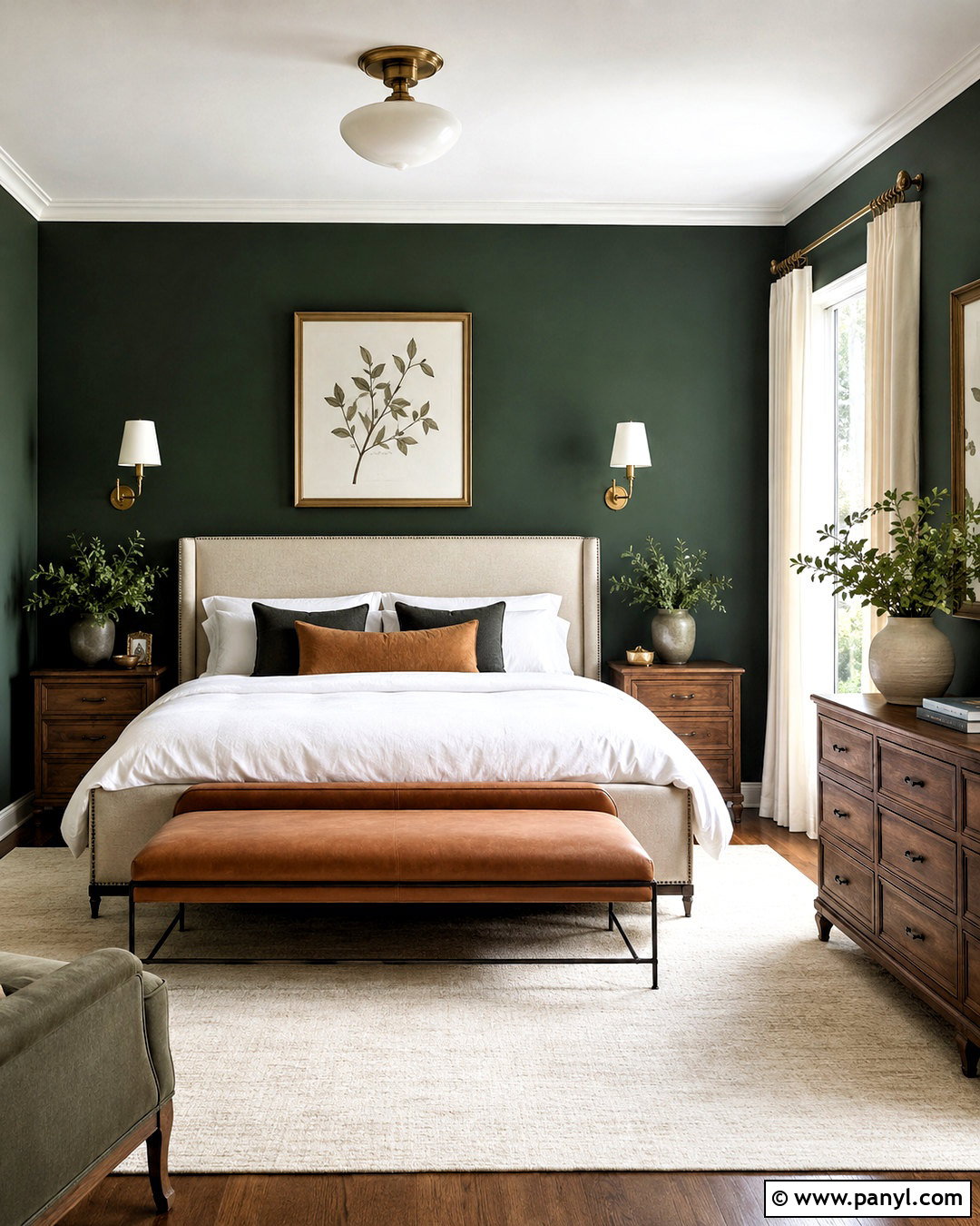 Forest Green Bedroom Walls - 35 Wall Color Ideas Bedroom Paint Ideas
