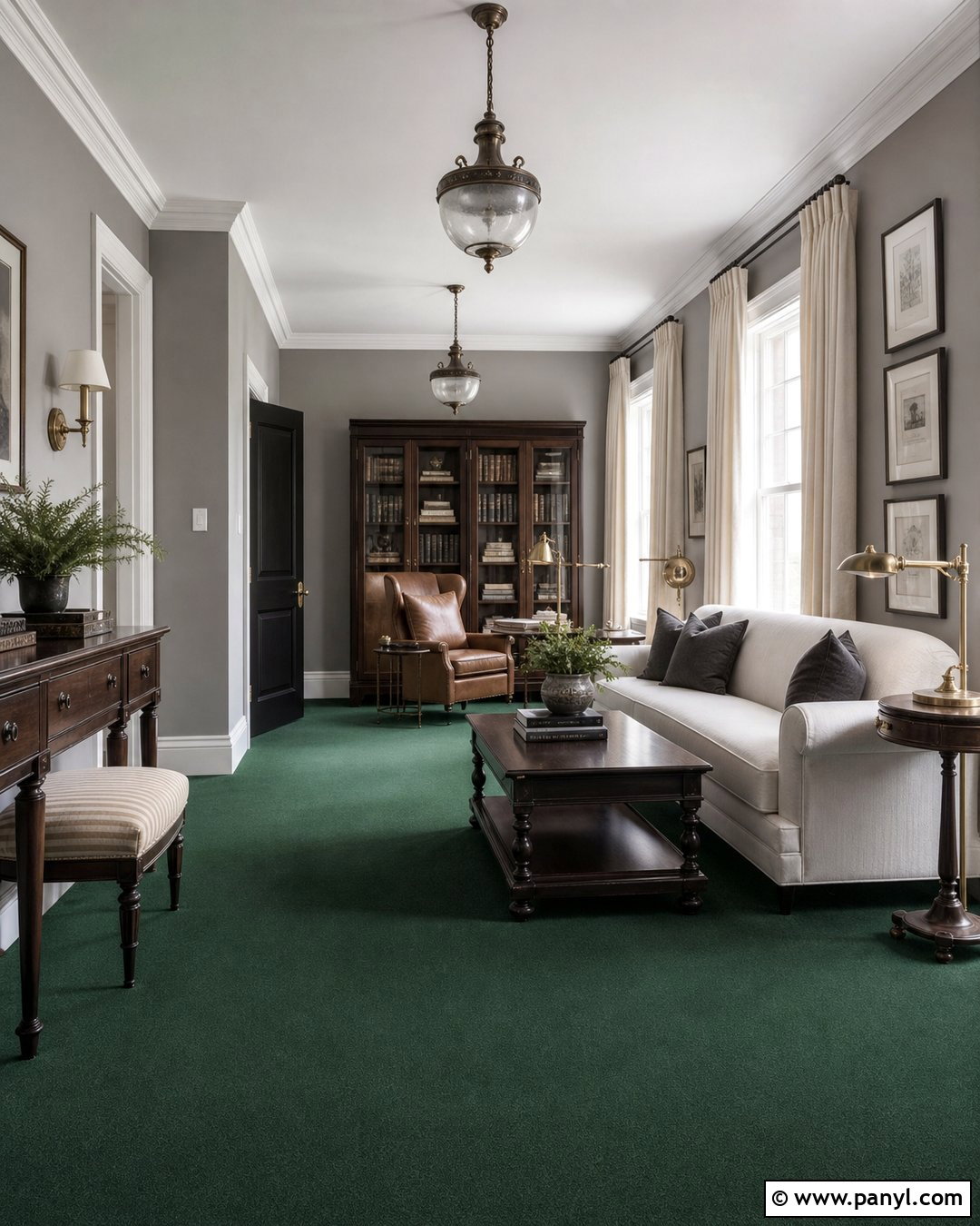 Forest Green Carpet With Gray Walls - 30 Carpet Colors With Gray Walls