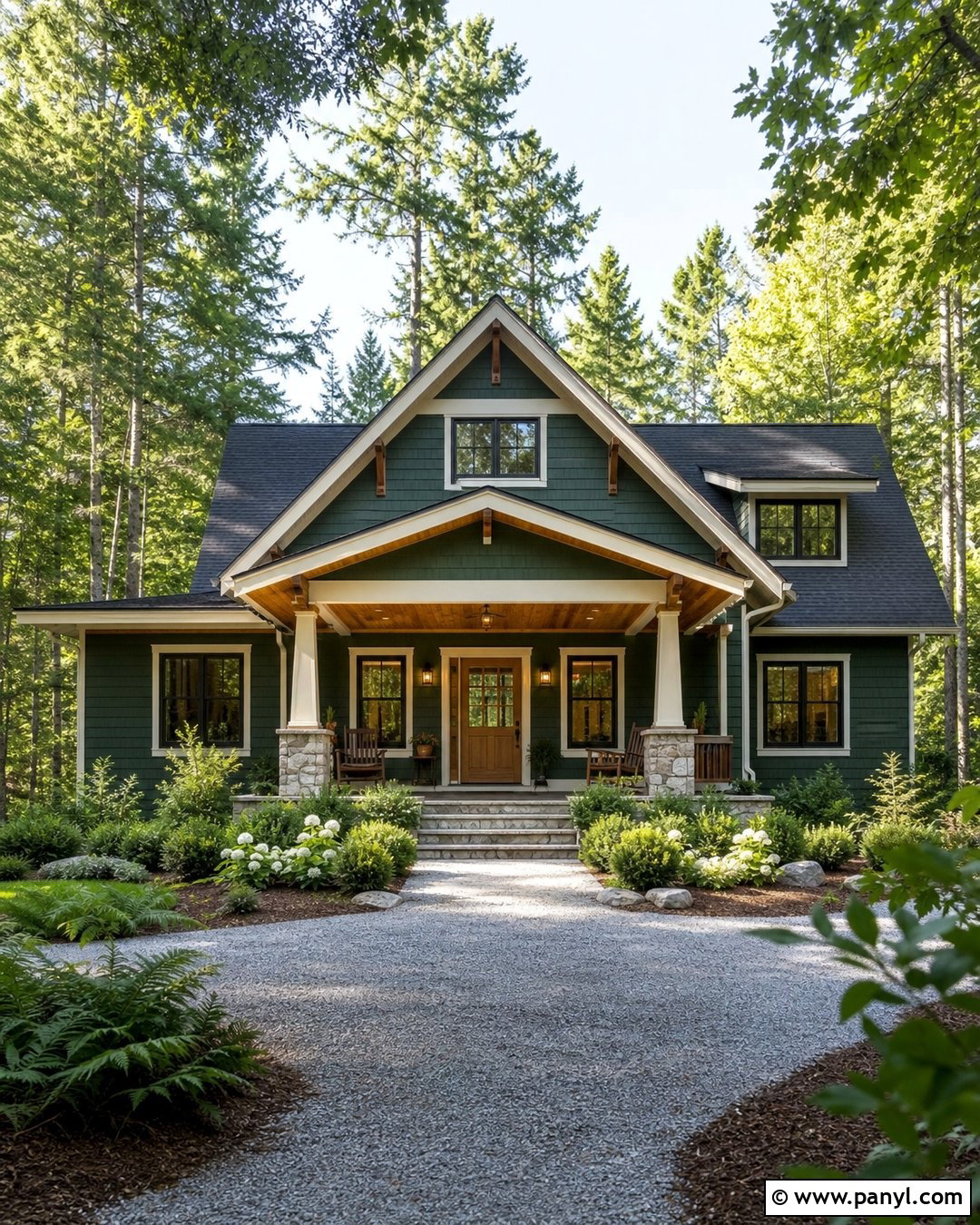 Forest Green Exterior Wall Paint - 35 exterior wall paint ideas