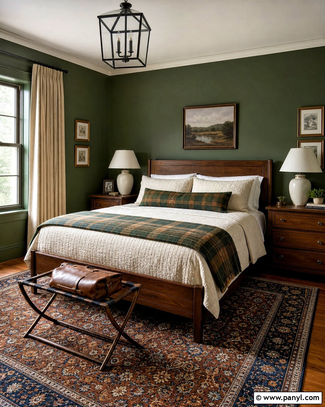 Forest Green Guest Bedroom - 20 forest green decor ideas
