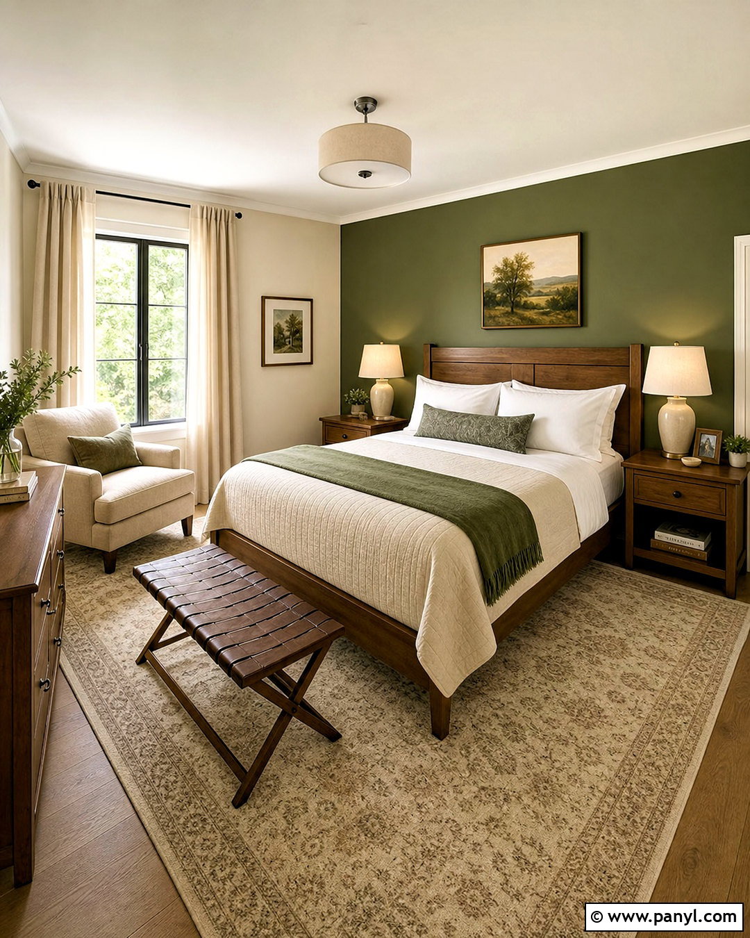 Forest Green Guest Bedroom - 20 forest green bedroom ideas