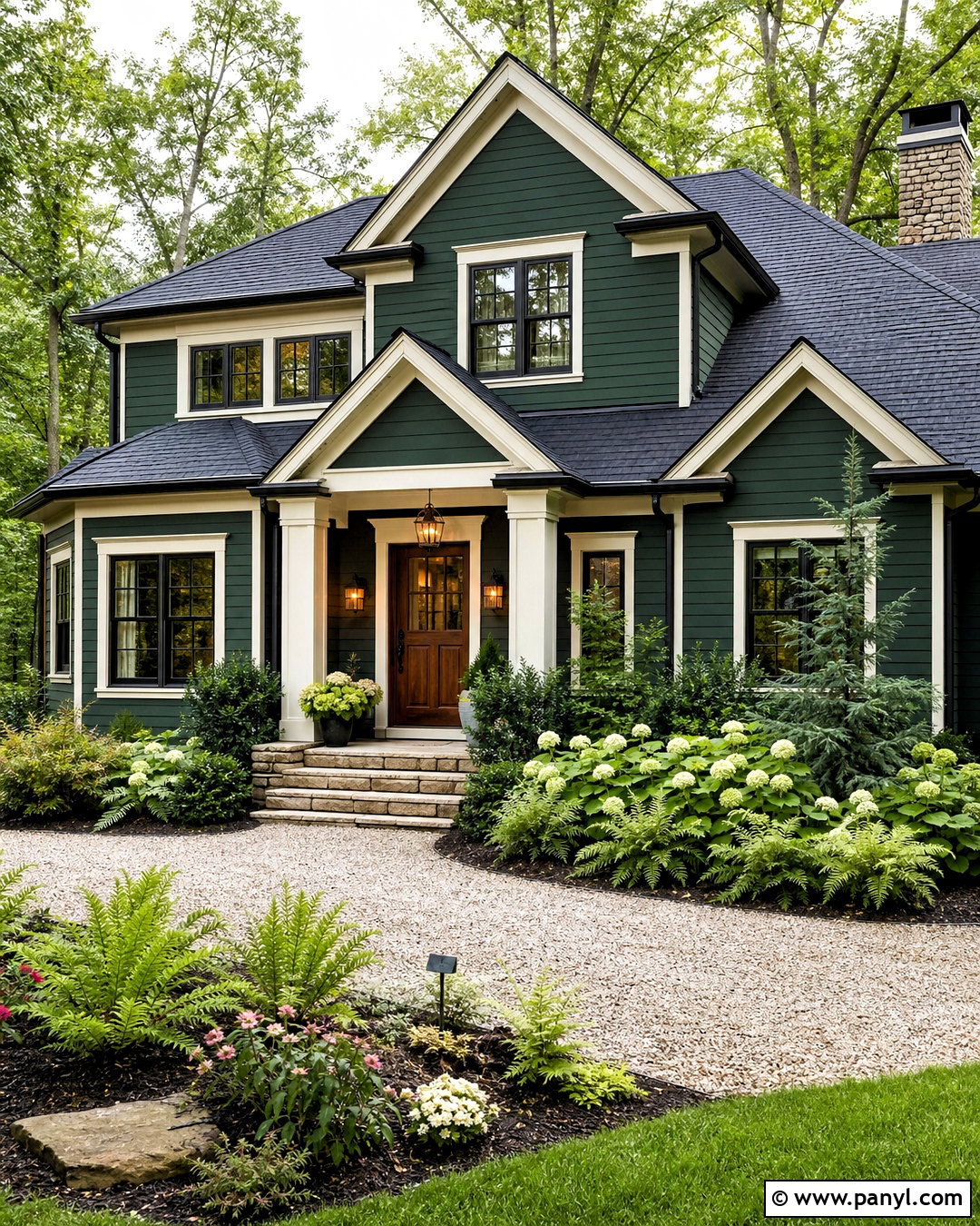 Forest Green House Exterior Color Scheme - 20 house exterior colors schemes