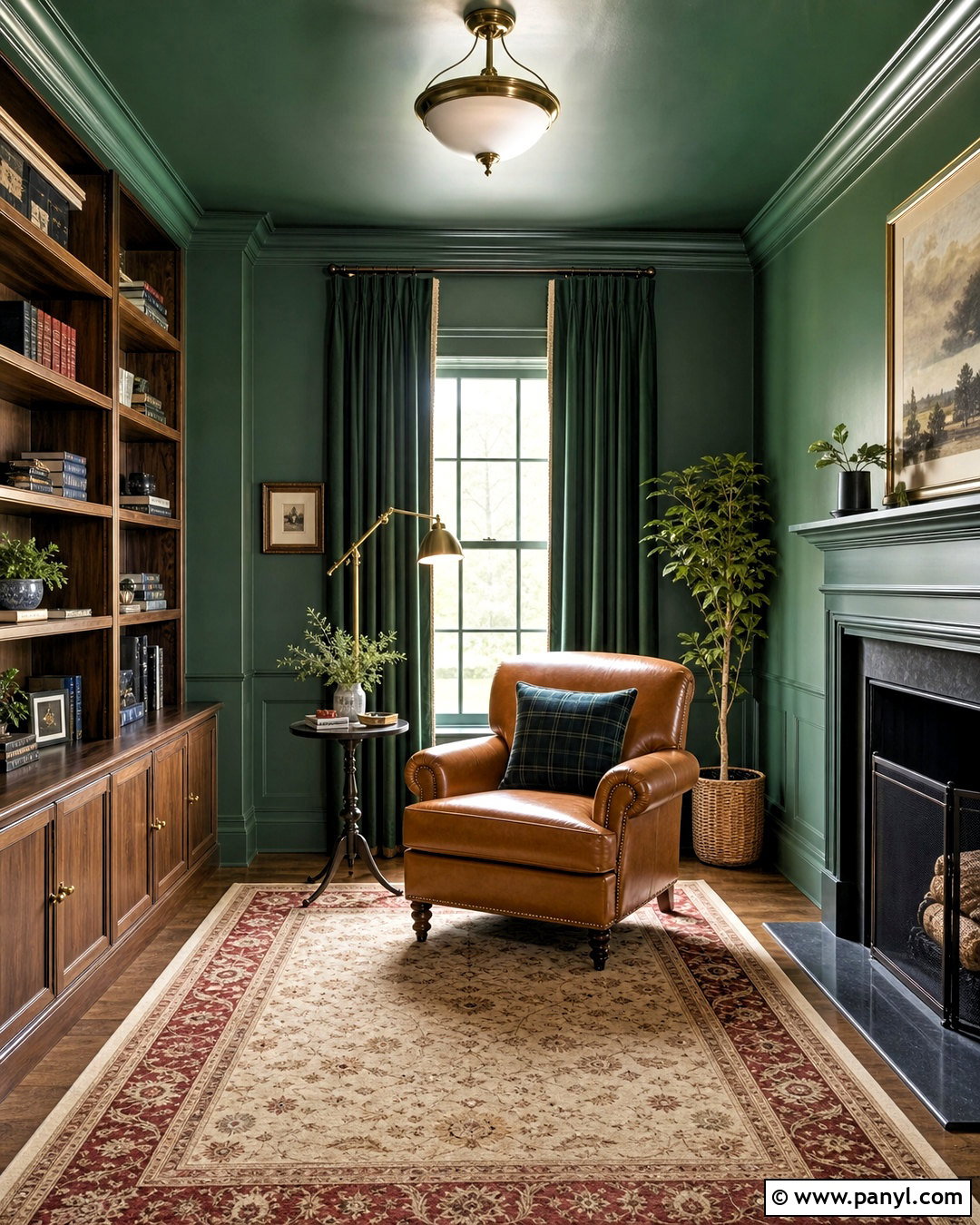 Forest Green Interior Paint Color - 20 best interior paint colors