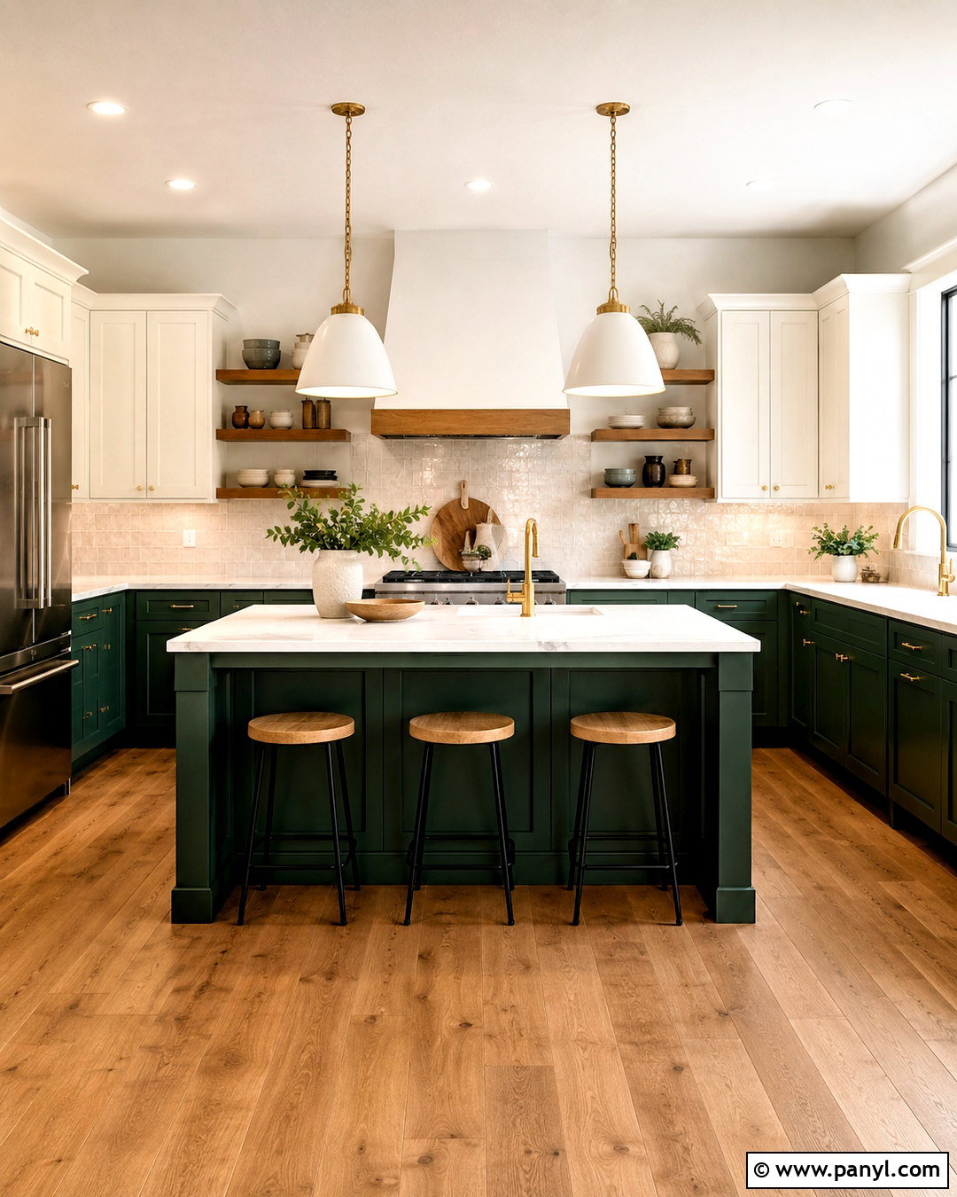 Forest Green Kitchen Cabinets - 20 modern kitchen cabinet colors