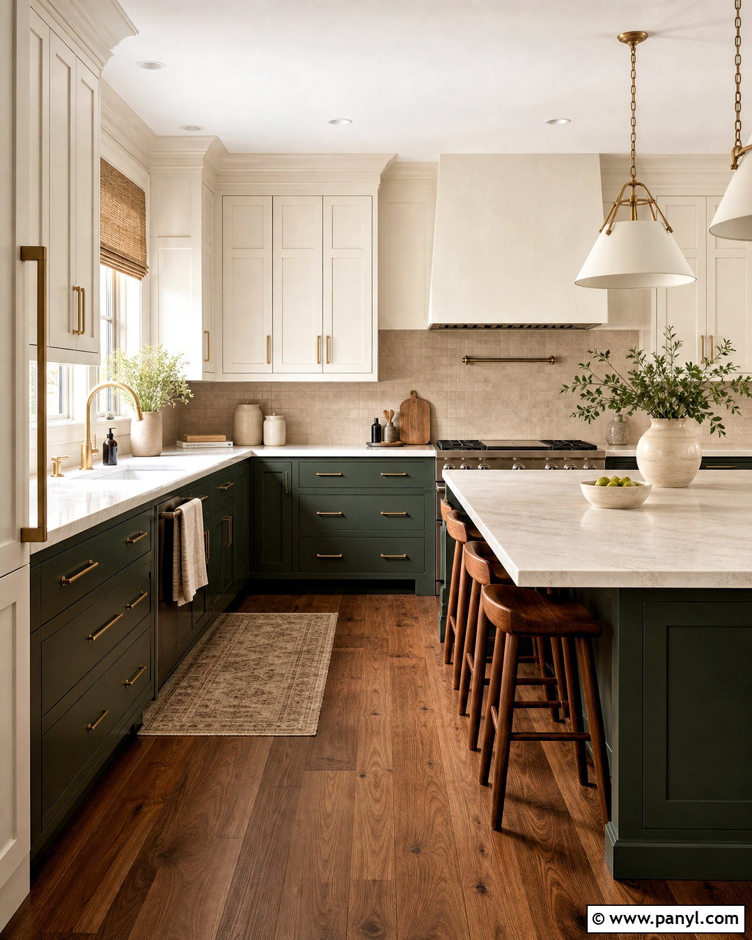 Forest Green Kitchen Color Scheme - 20 kitchen colors schemes paint ideas