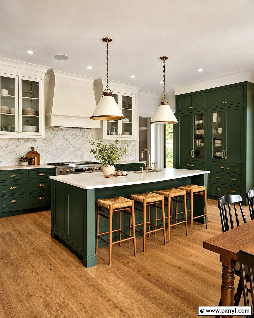 Forest Green Kitchen Paint - 20 kitchen paint colours