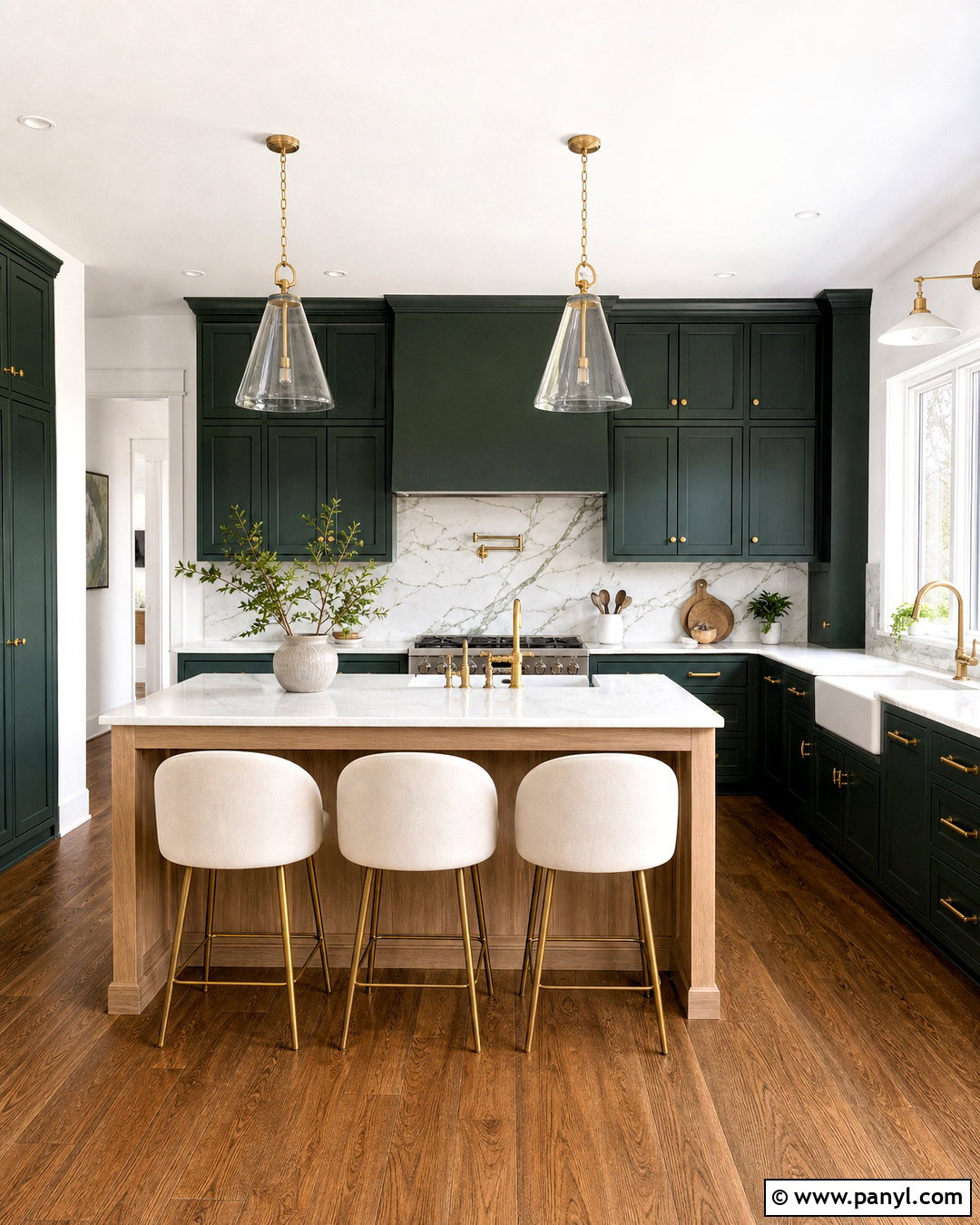 Forest Green Kitchen Paint Color - 20 kitchen paint colors