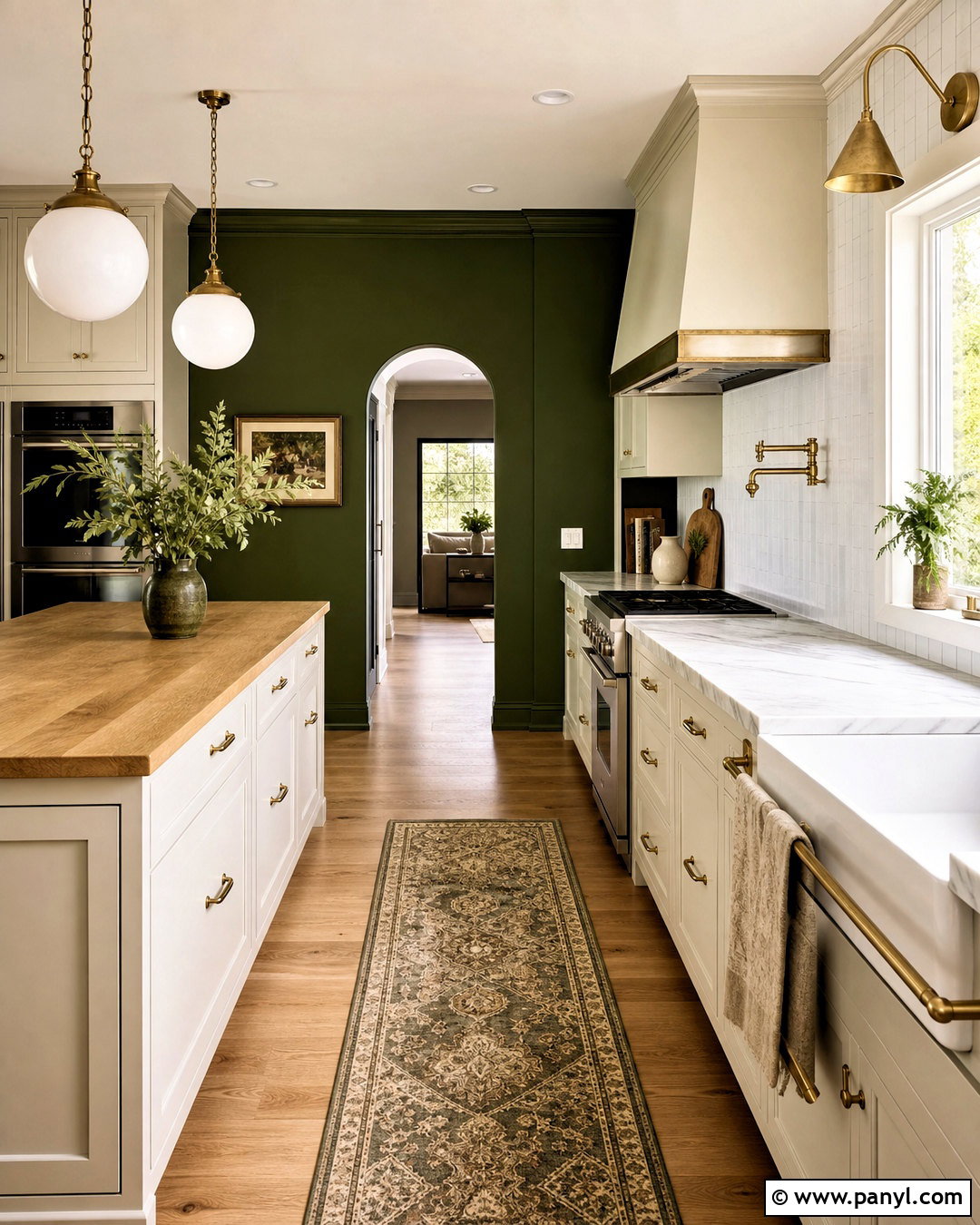 Forest Green Kitchen Walls - 20 kitchen paint ideas walls colour schemes