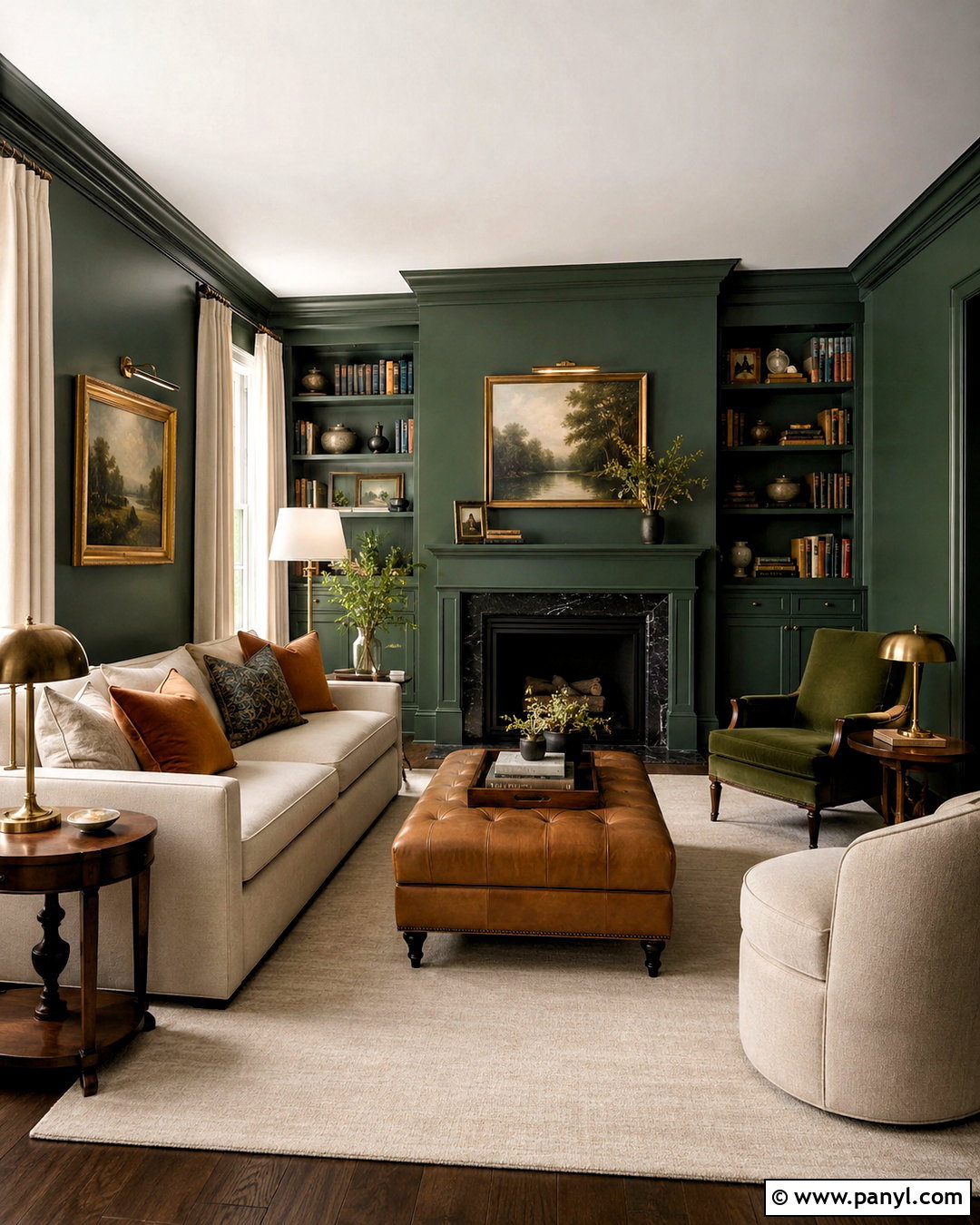 Forest Green Living Room Paint - 20 popular paint colors for living room ideas