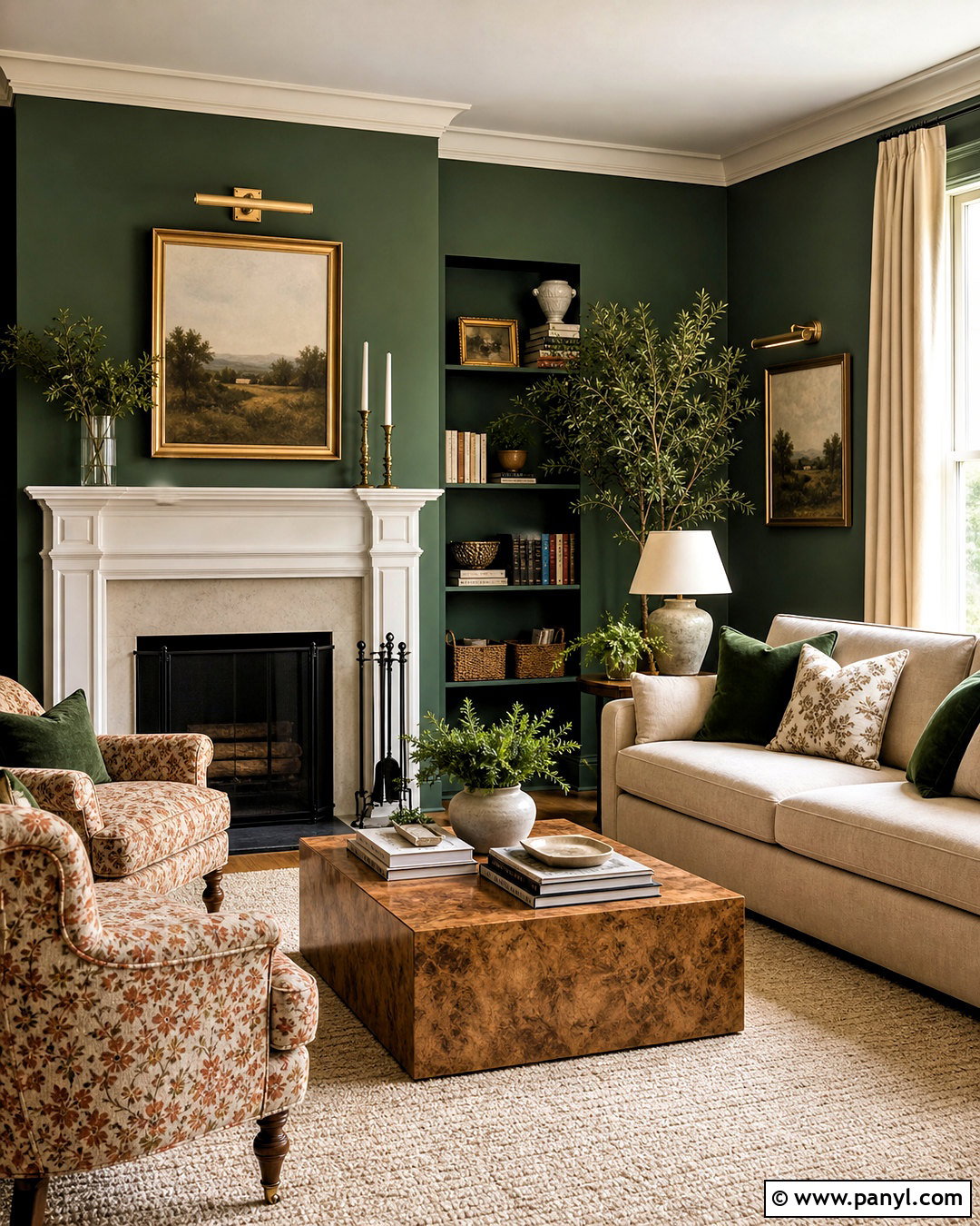 Forest Green Living Room Paint - 20 best paint colors for living room ideas