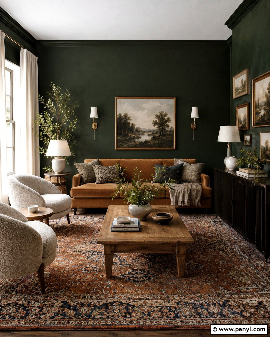 Forest Green Living Room Walls - 20 Green For Living Room Walls
