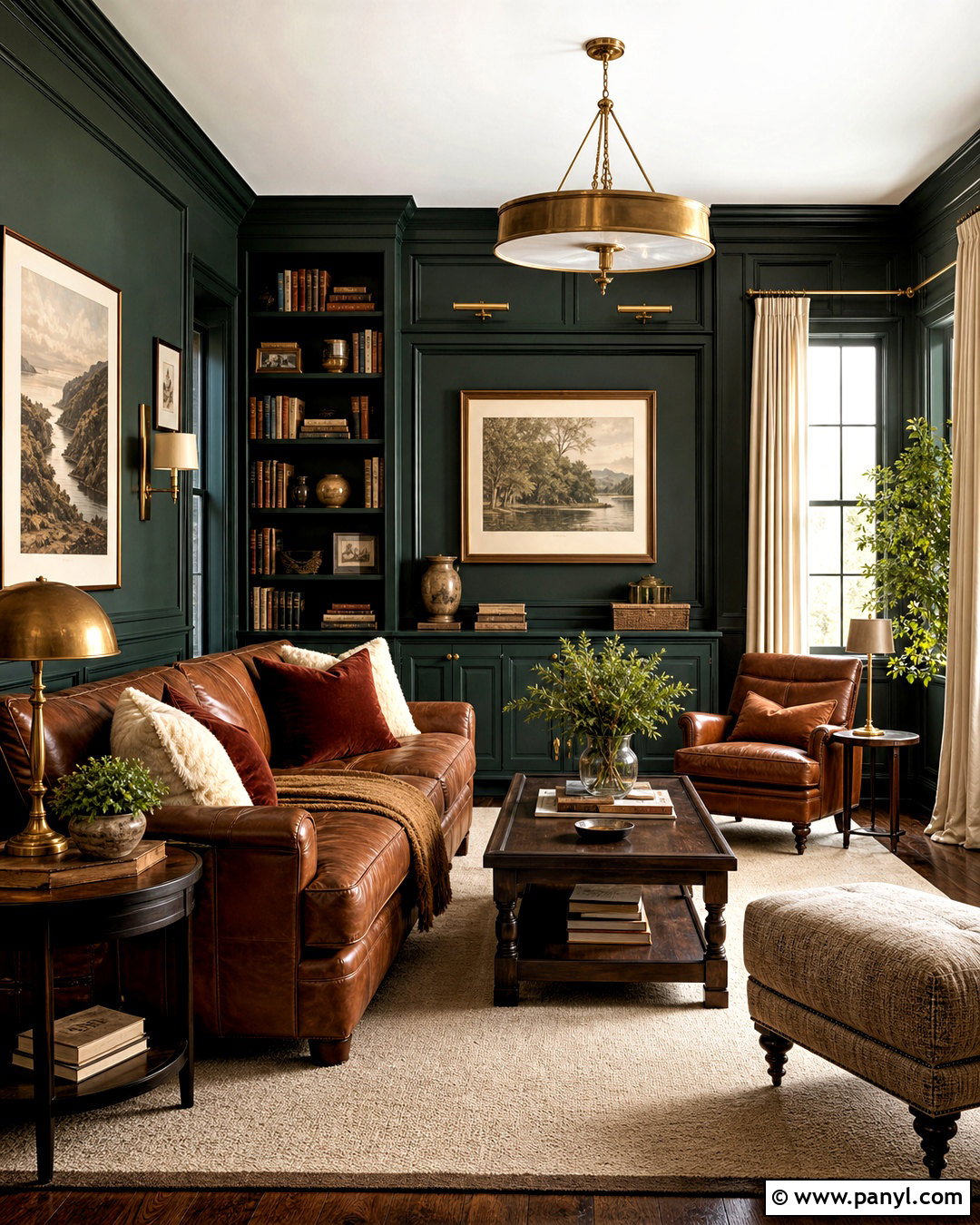 Forest Green Room - 20 colors to paint your room ideas