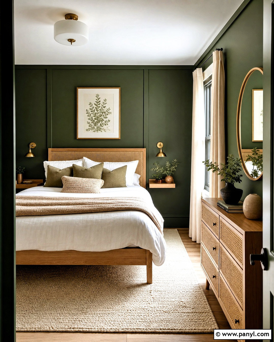 Forest Green Small Bedroom - 20 small room color ideas bedrooms