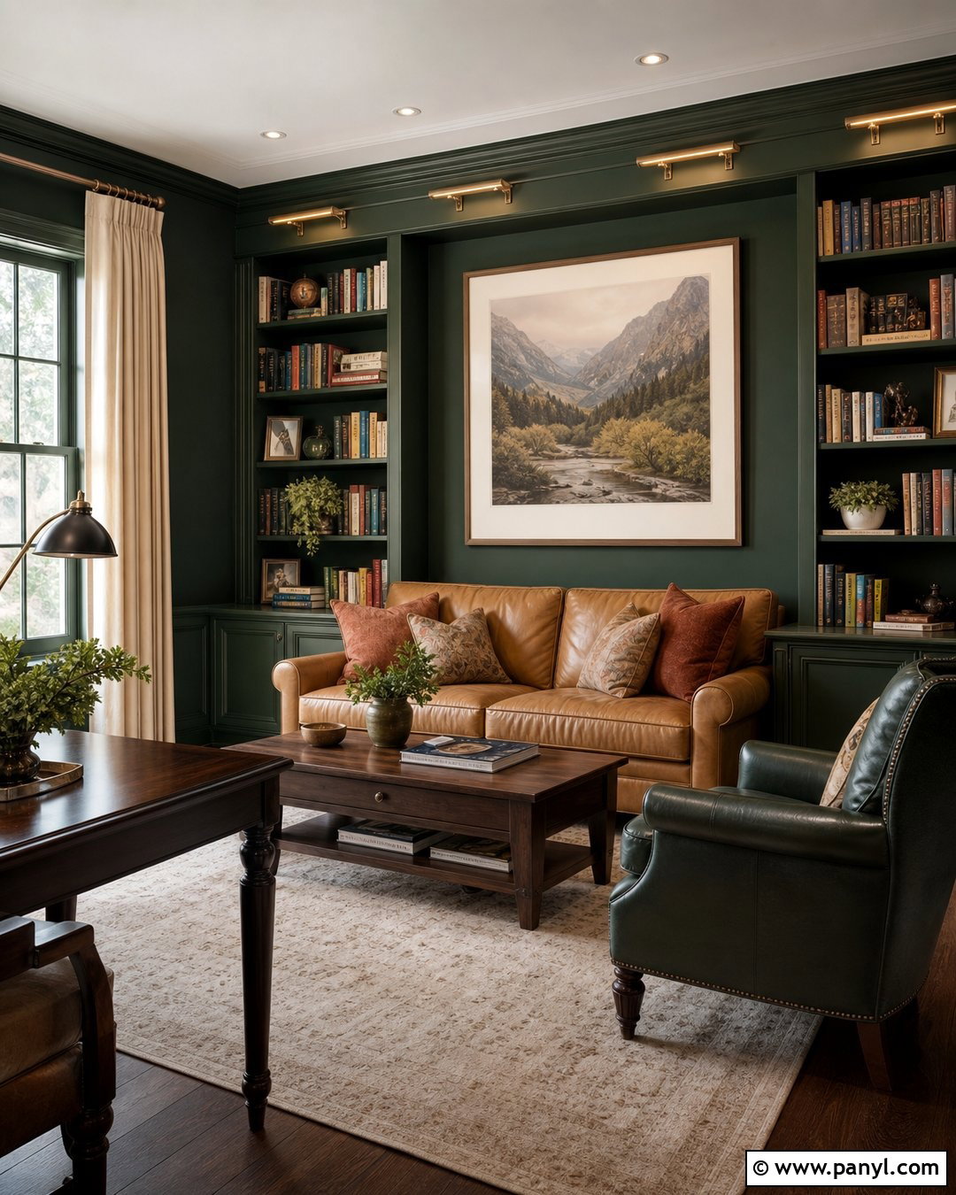 Forest Green Wall Color - 35 home wall color ideas