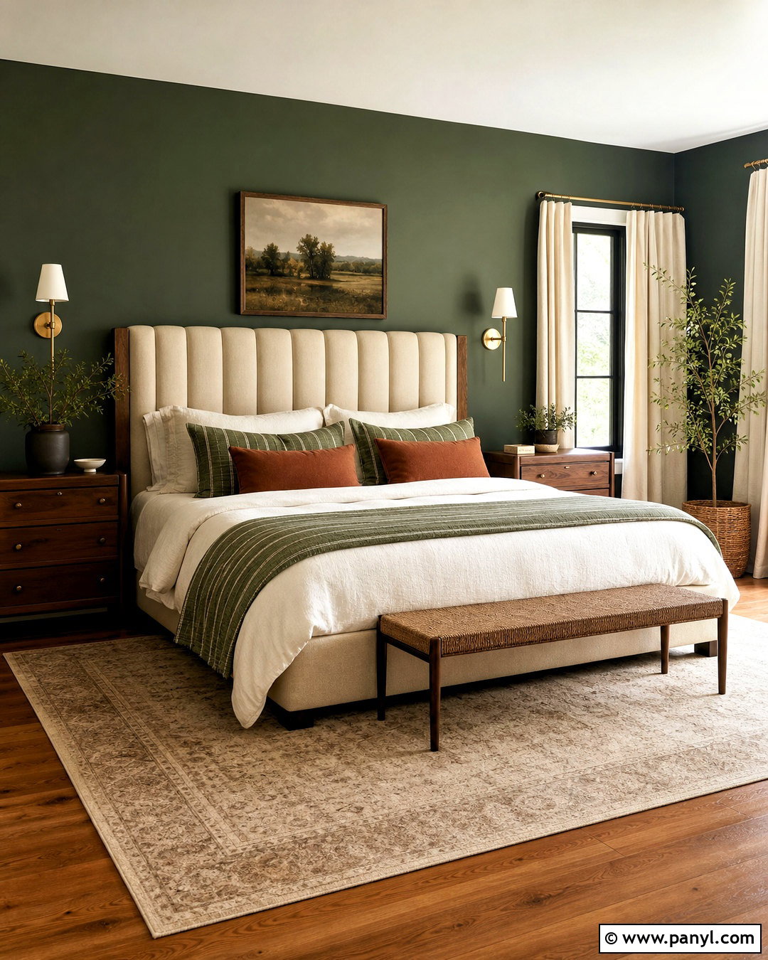 Forest Green Wall Color - 20 interior wall colors