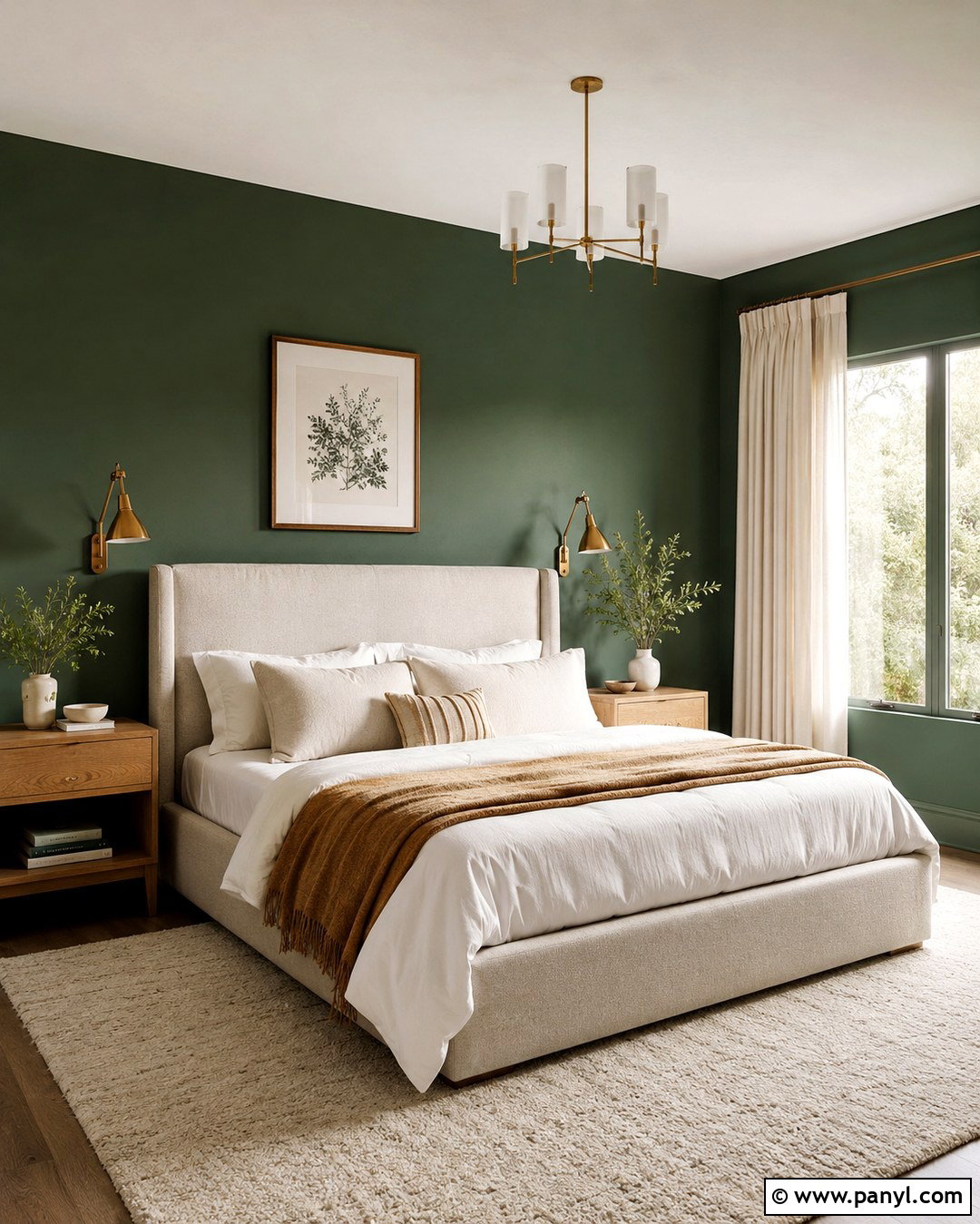 Forest Green Wall Color - 20 Interesting Wall Colors