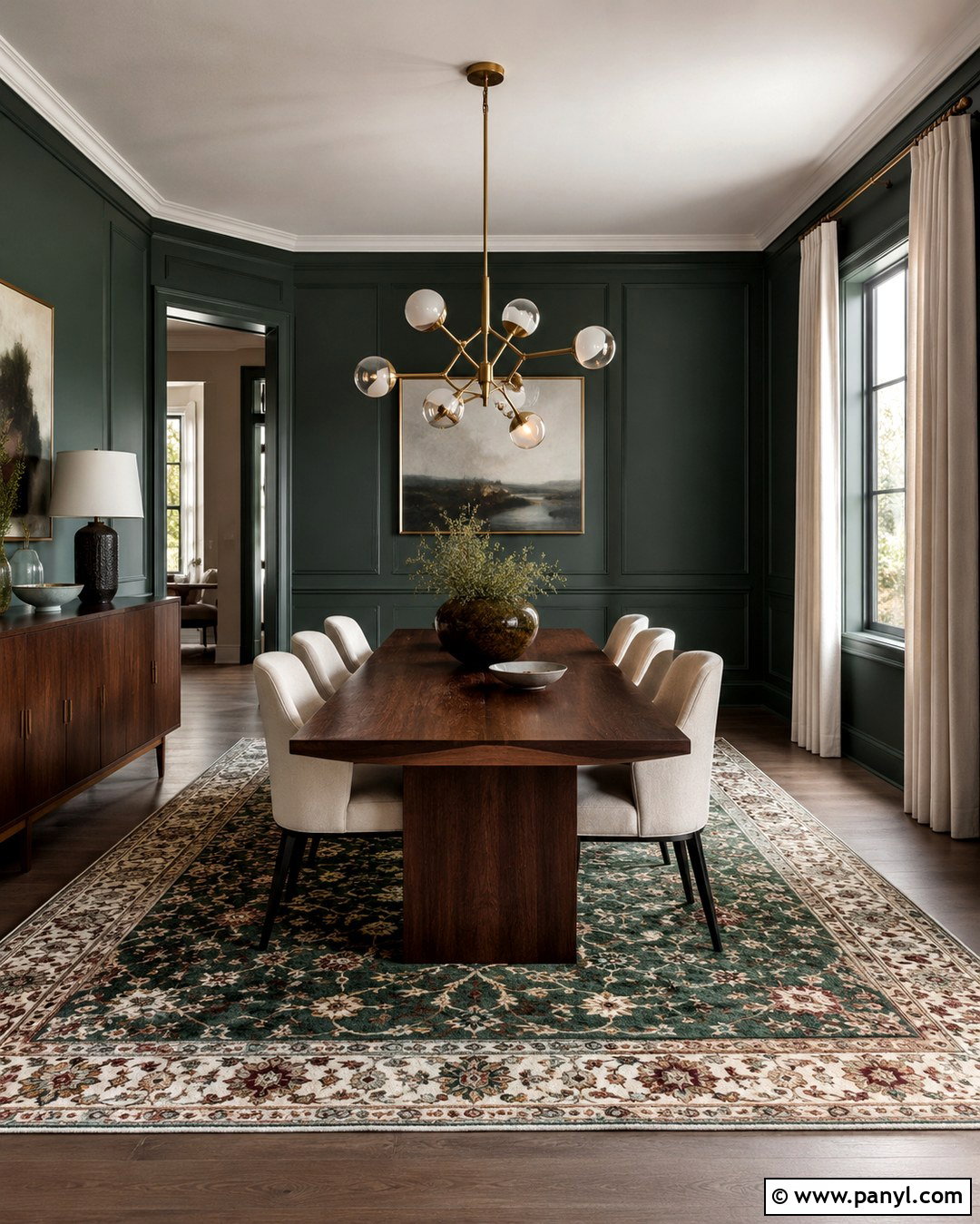 Forest Green Wall Color - 20 Top Wall Colors