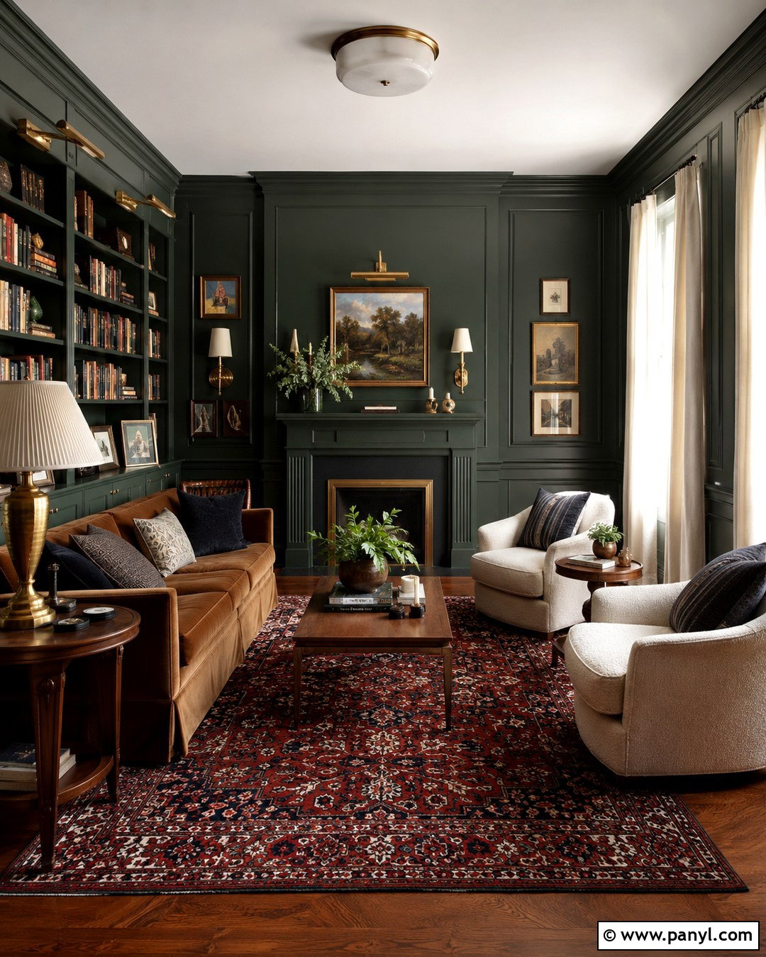 Forest Green Wall Paint Color - 20 Cool Wall Paint Colors