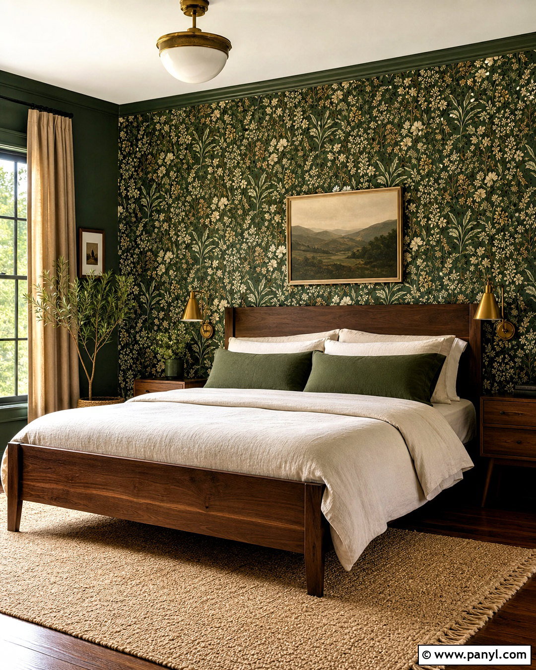 Forest Green Wallpaper Bedroom - 20 forest green bedrooms