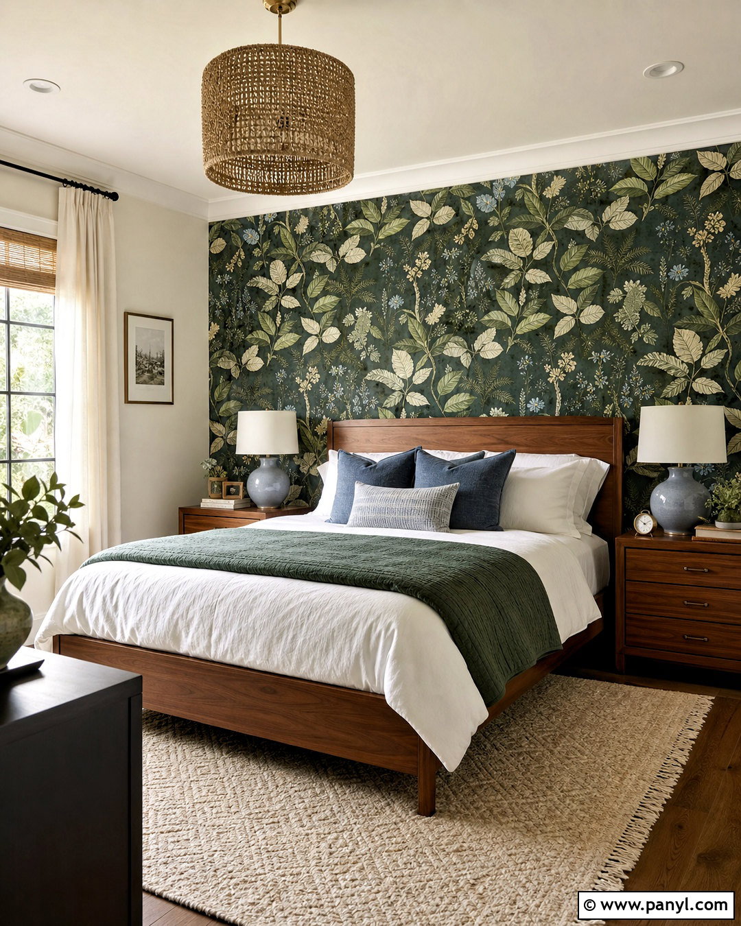 Forest Green Wallpaper Bedroom - 20 forest green bedroom ideas